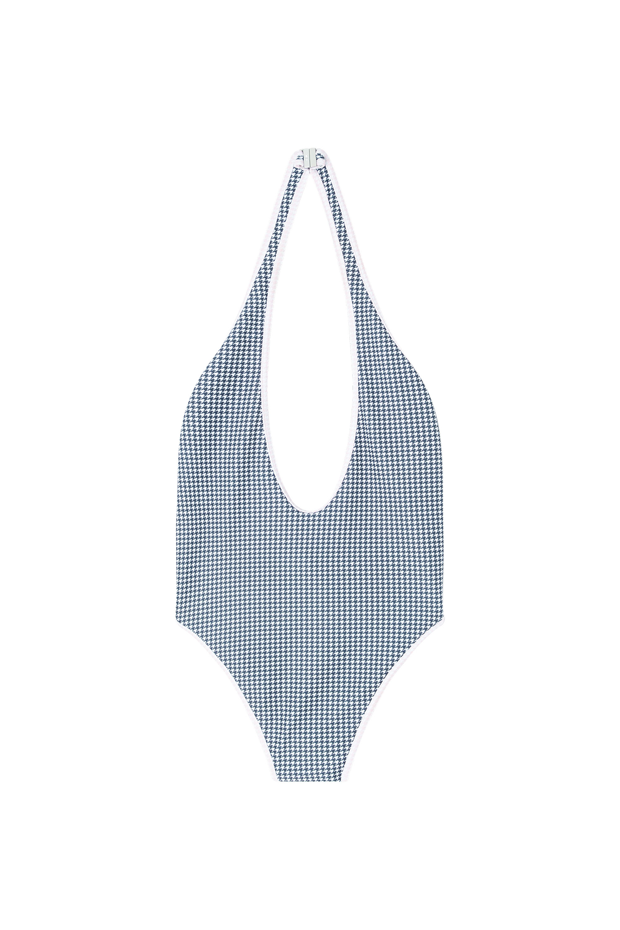 Diesel - ALLIE-D-CORE, Female's Swimsuit with houndstooth print in グレー - 6