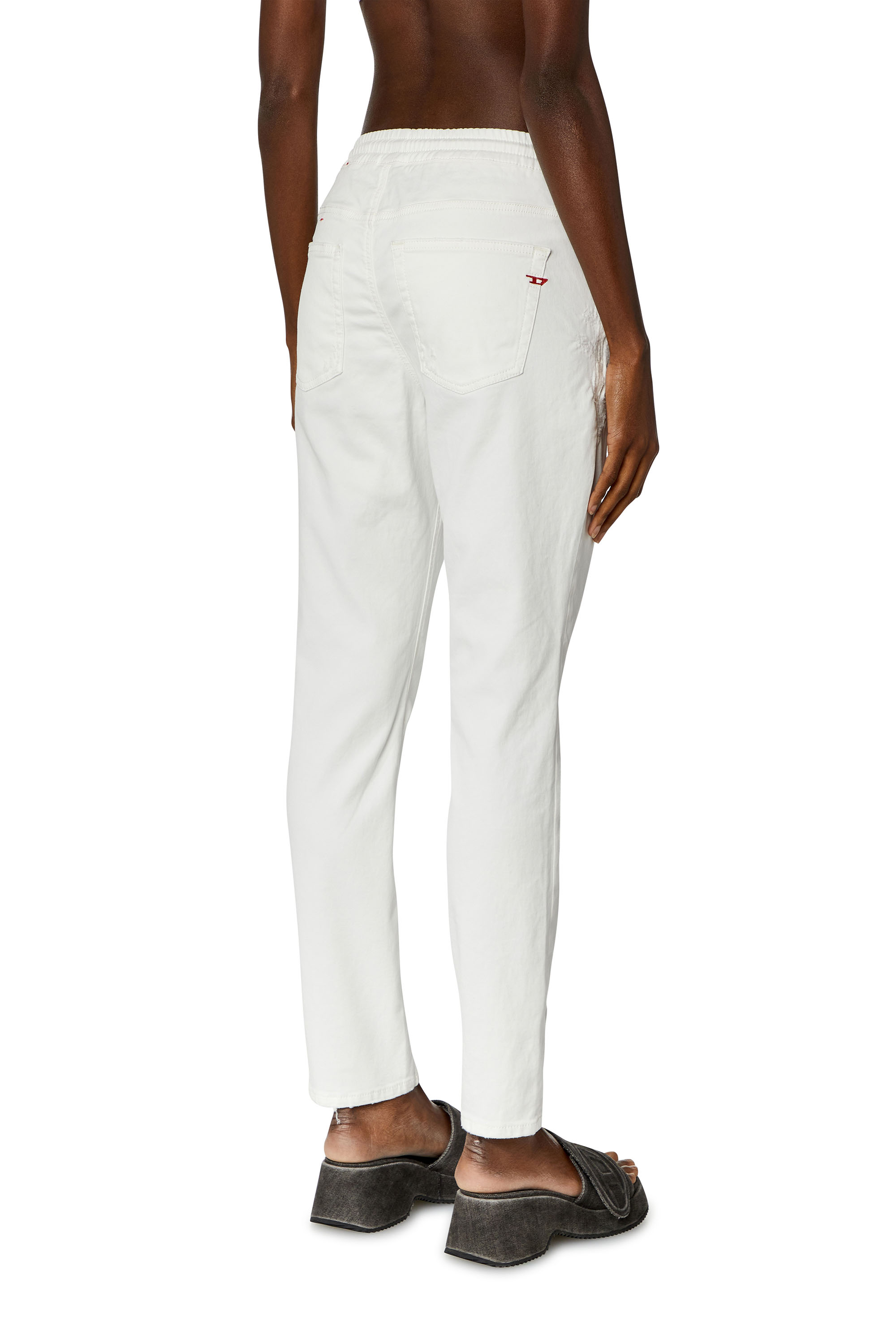 Diesel - Female's Regular 2031 D-Krailey Joggjeans® 068HV, ホワイト - 4