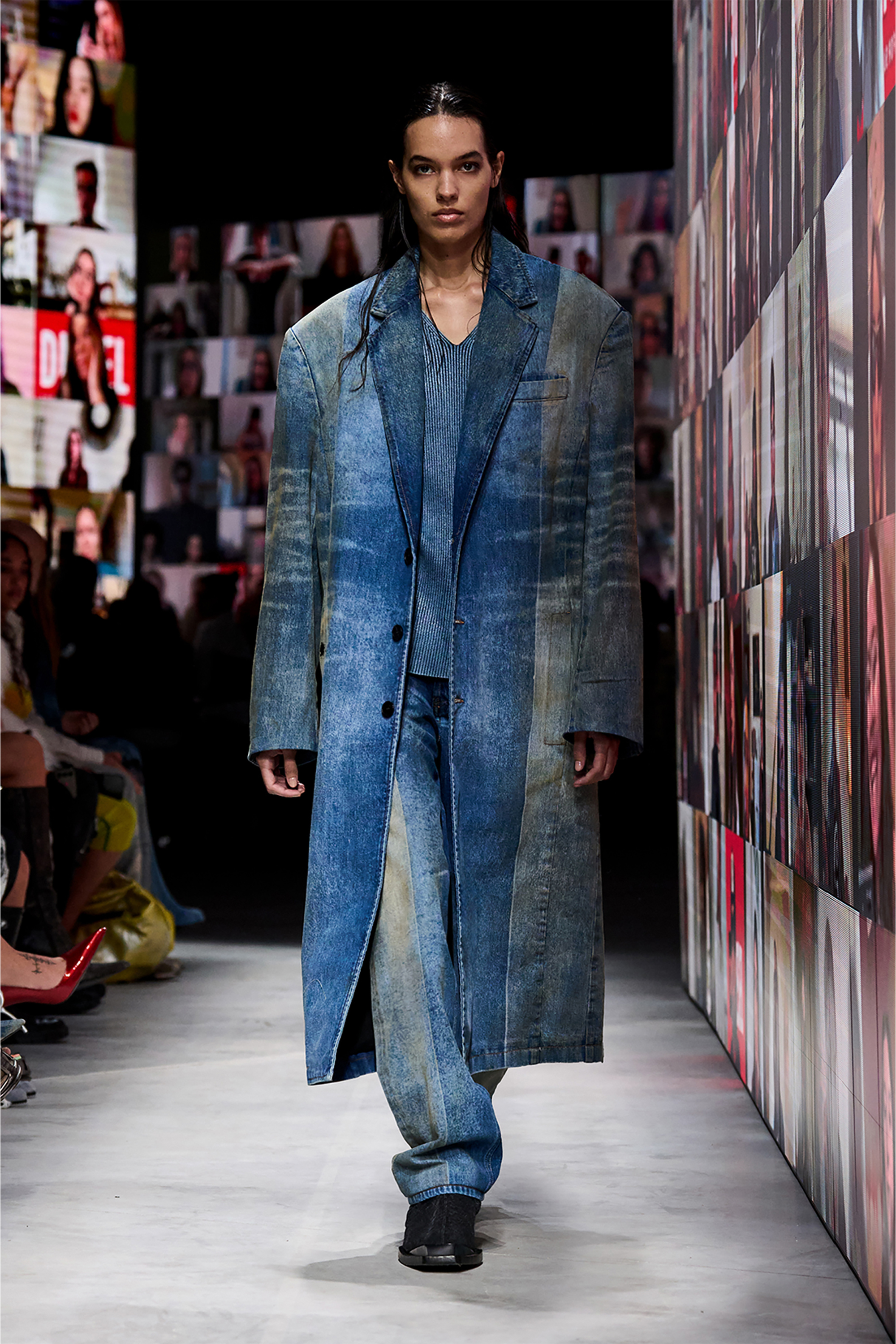 Diesel - Male's Regular Jeans 2024 D-Macs 09L04, ミディアムブルー - 6