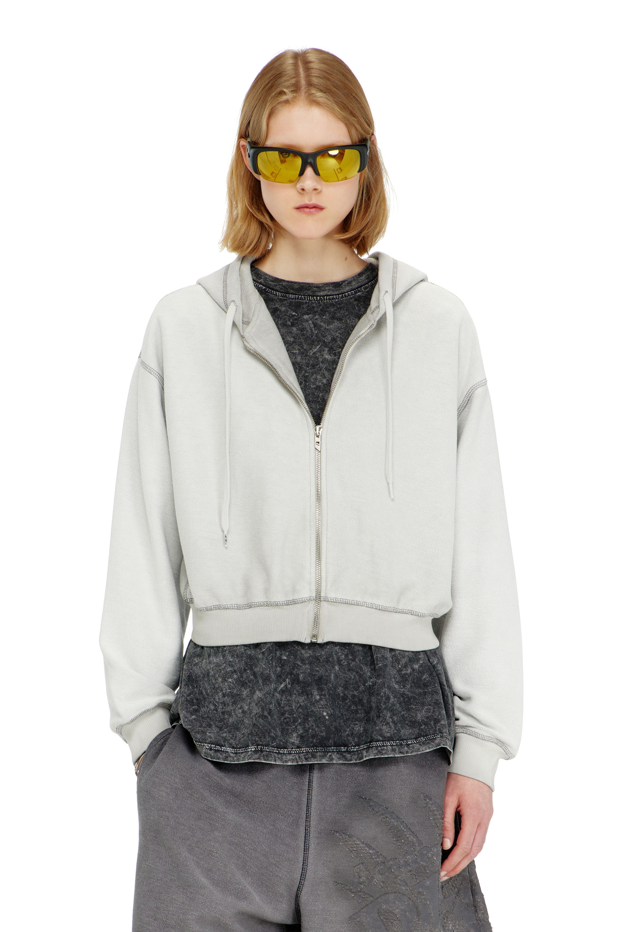 Diesel - F-SUNNY-HOOD-ZIP, Female's ジップアップパーカー in null - 1