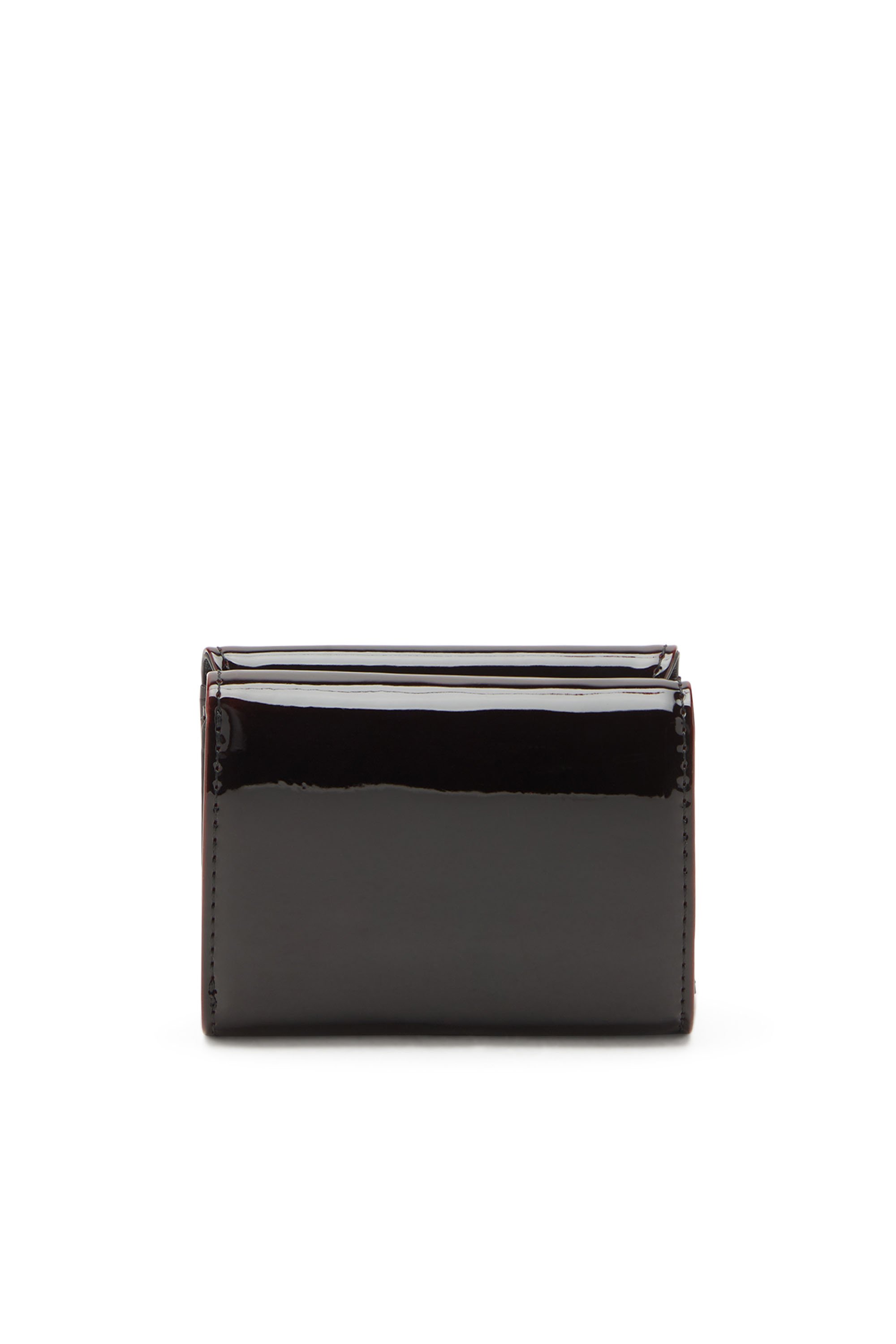 Diesel - 1DR  TRI FOLD COIN XS II, Female's Tri-fold wallet in liquid PU in バーガンディー - 2