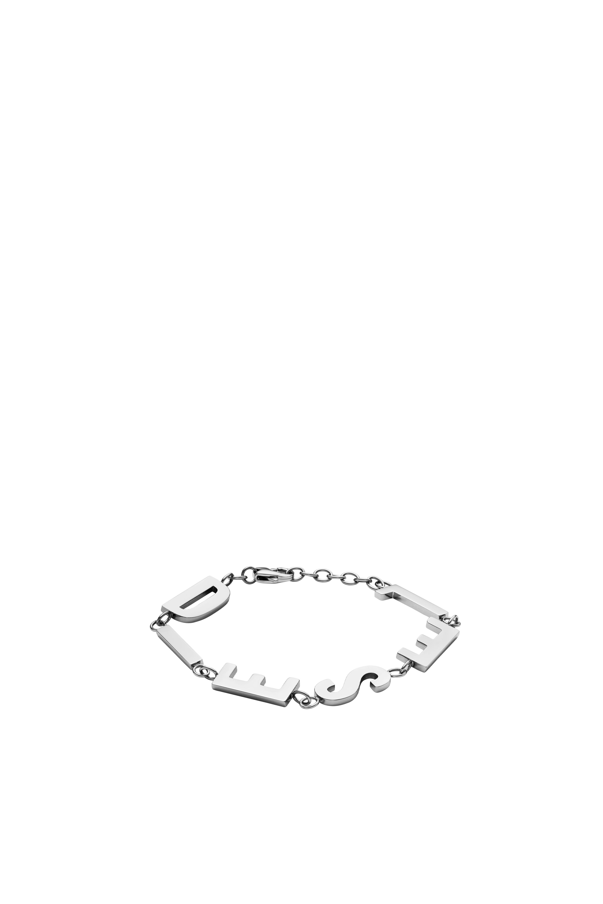 Diesel - DX1490, Unisex's Stainless steel chain bracelet in シルバー - 1