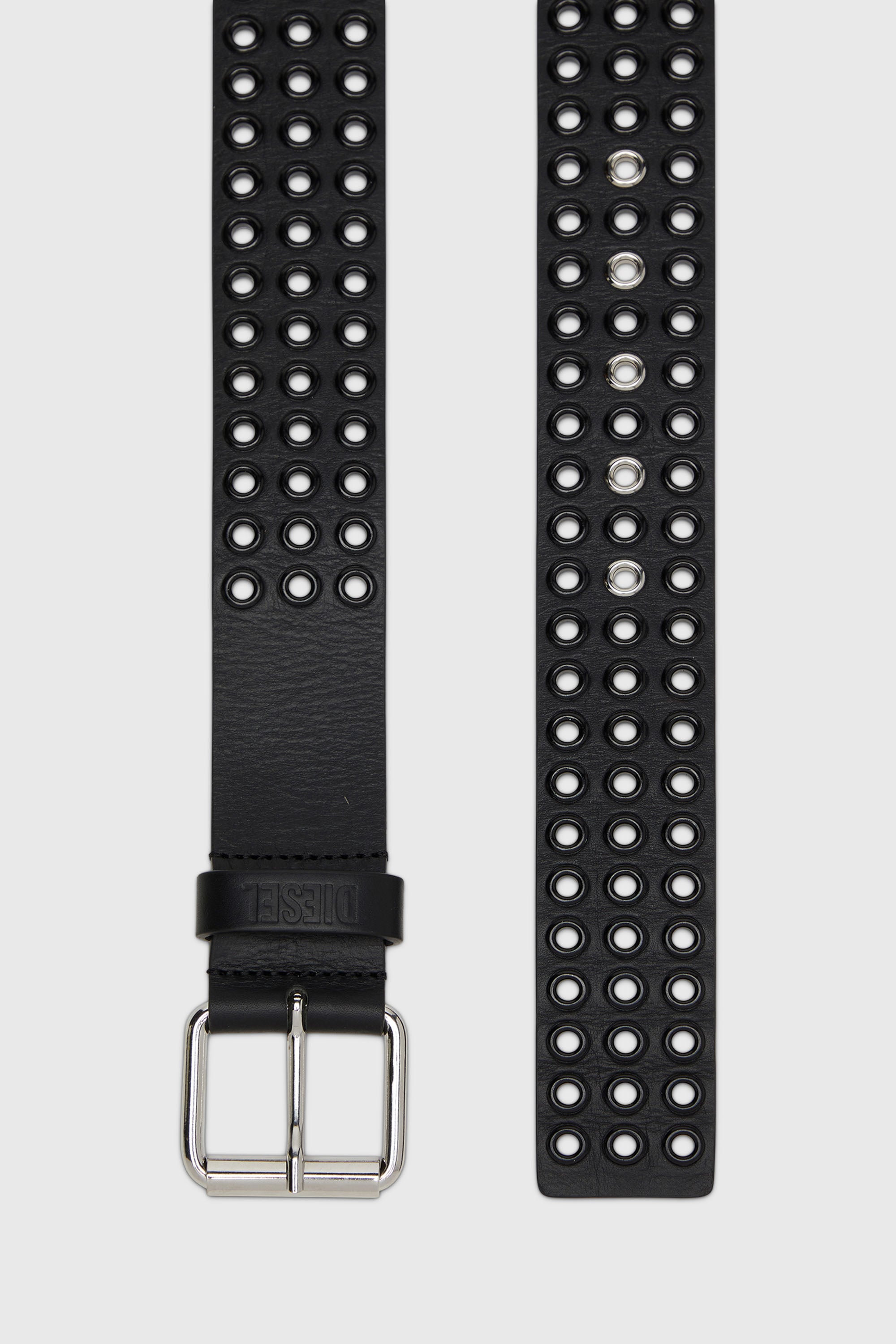 Diesel - B-EYELETS, Male's ベルト in ブラック - 2