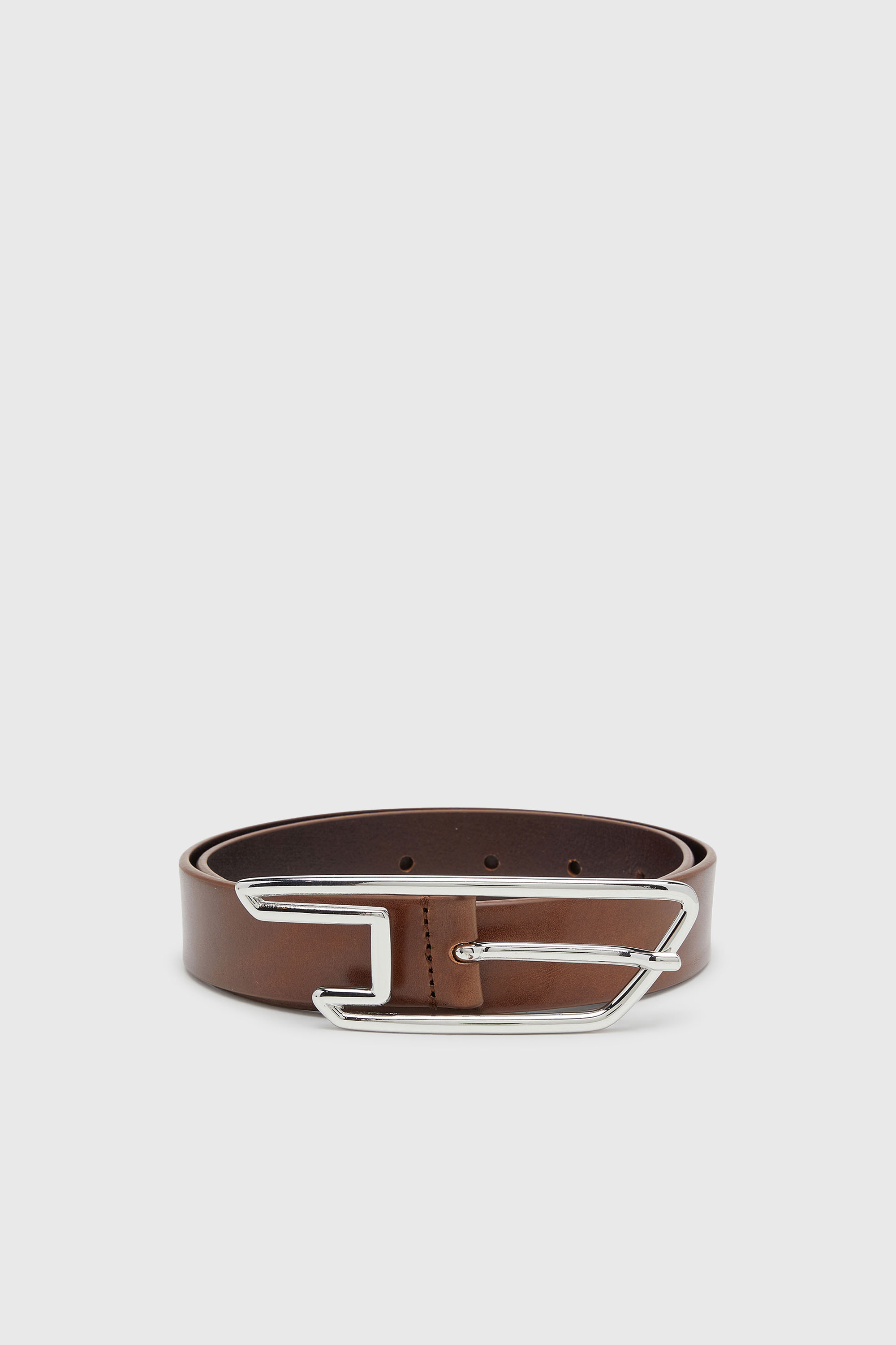 Diesel - B-D LINE W 30, Female's レザーベルト in ブラウン - 1