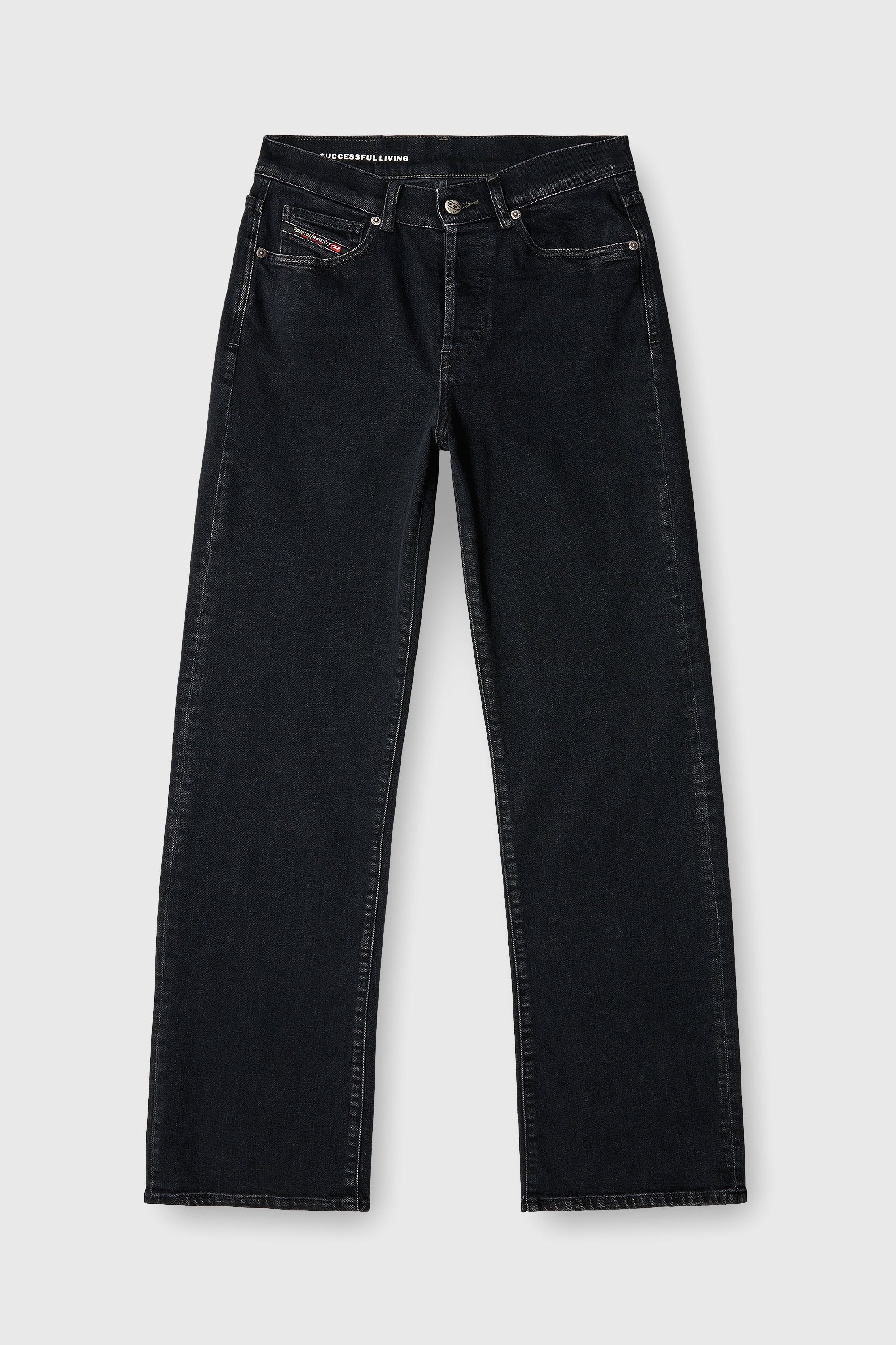 Diesel - Female's Regular Jeans 1971 D-Sent 09N89, ブラック/ダークグレー - 2