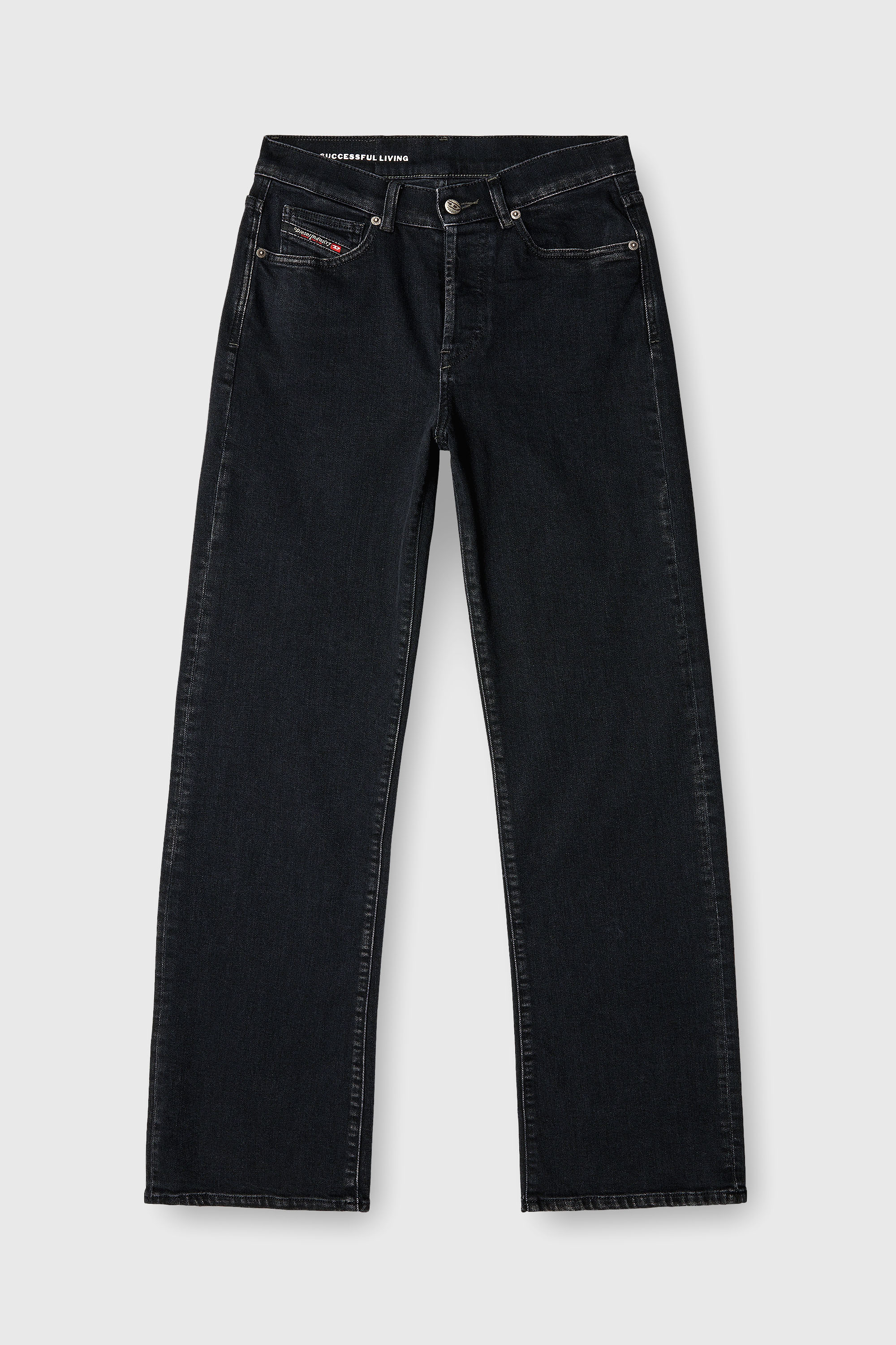 Diesel - Female's Regular Jeans 1971 D-Sent 09N89, ブラック/ダークグレー - 6