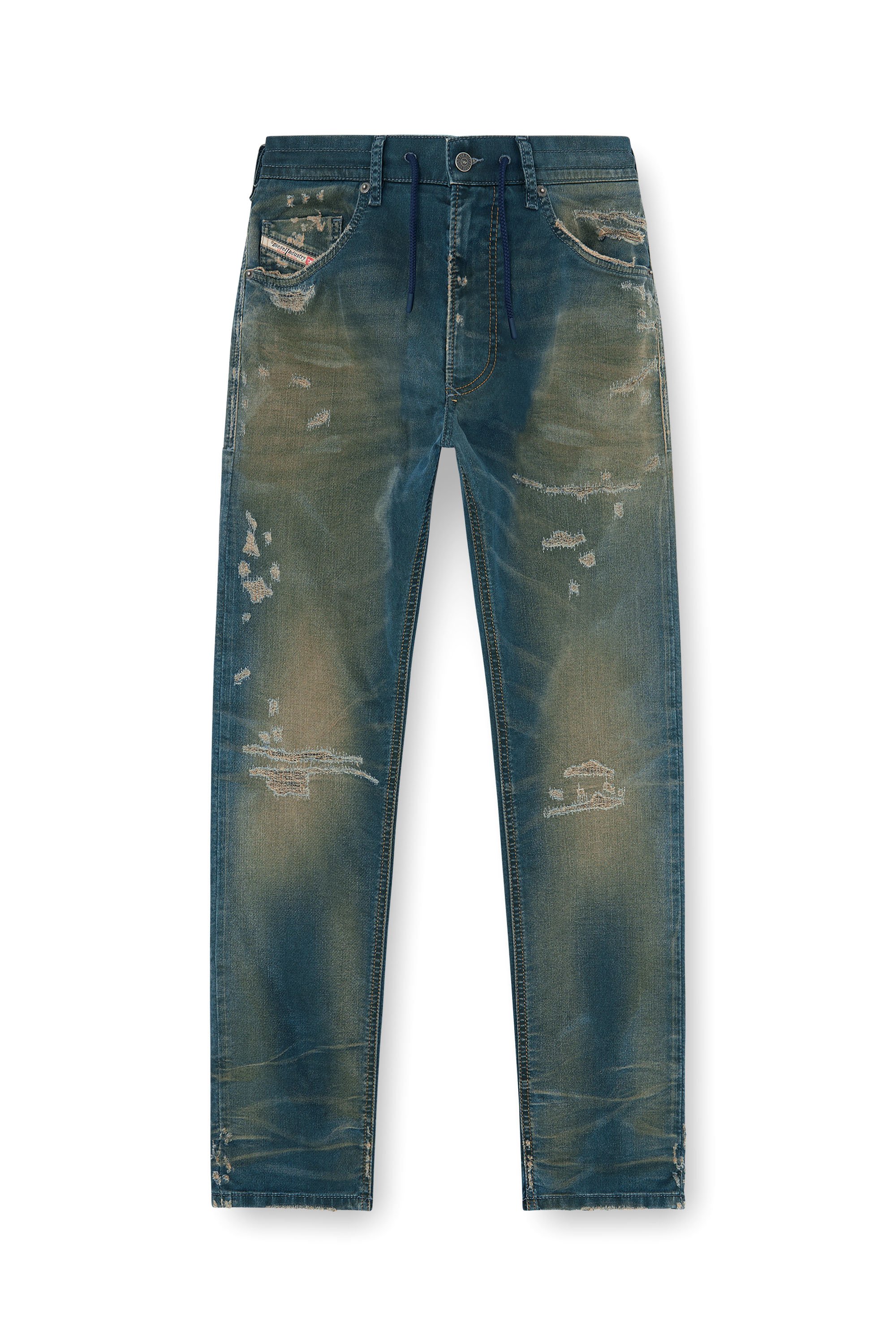 Diesel - Male's Regular 2032 D-Krooley Joggjeans&reg; 068UA, ミディアムブルー - 3