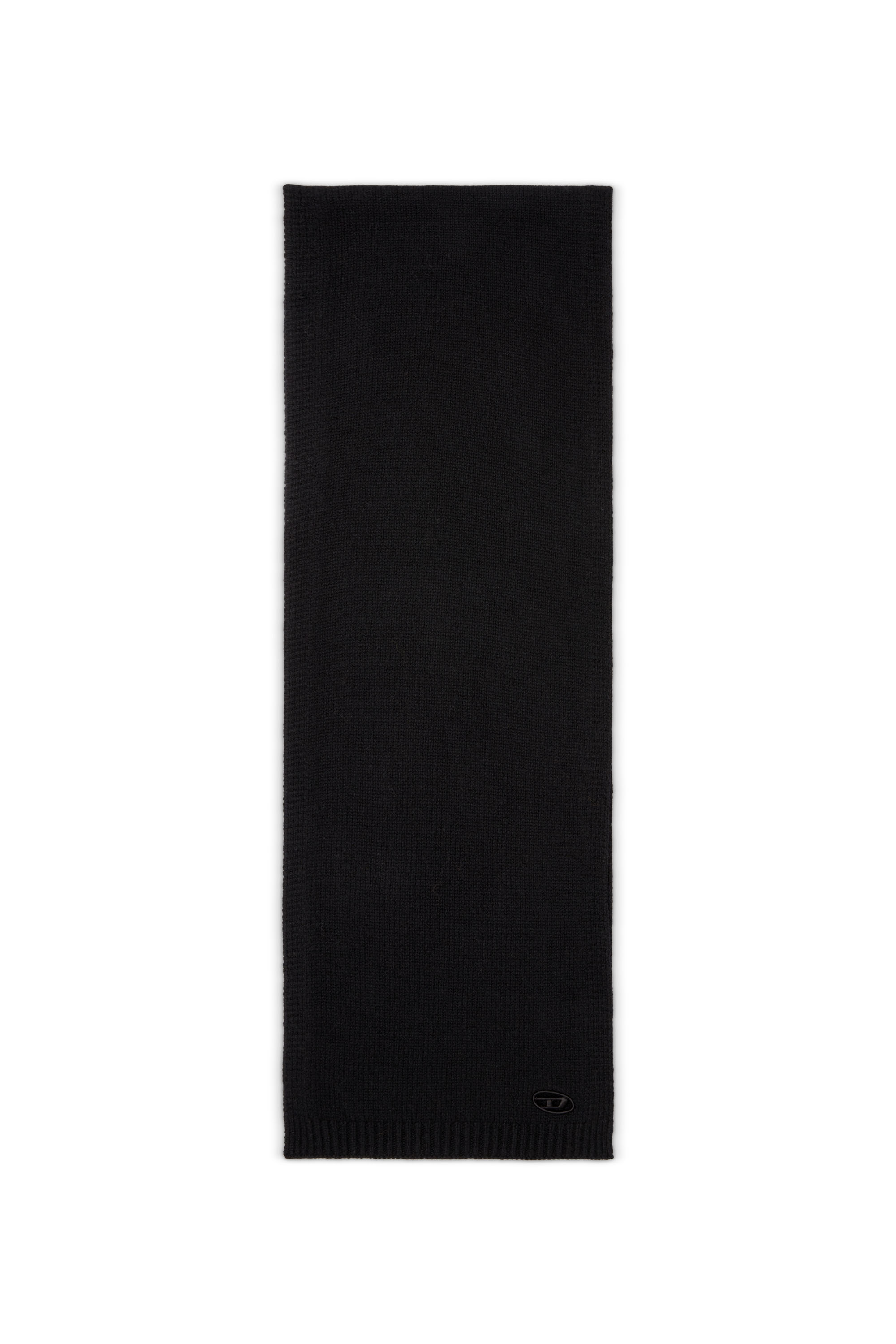 Diesel - K-ARAS, Unisex's スカーフ in ブラック - 1