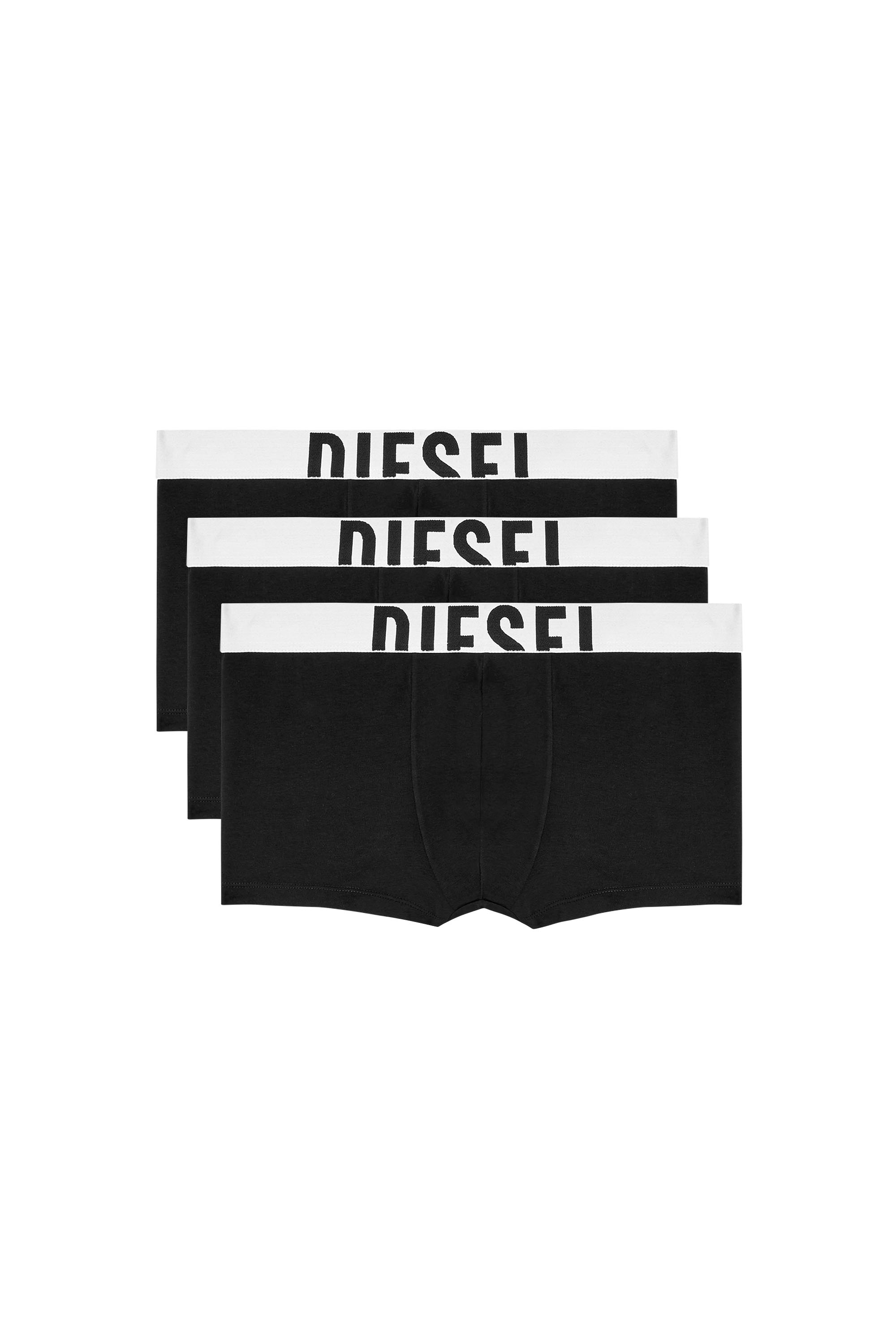 Diesel - DAMIEN-D-POP-3PACK-40, Male's ボクサーパンツ3枚パック in マルチカラー/ブロック - 2