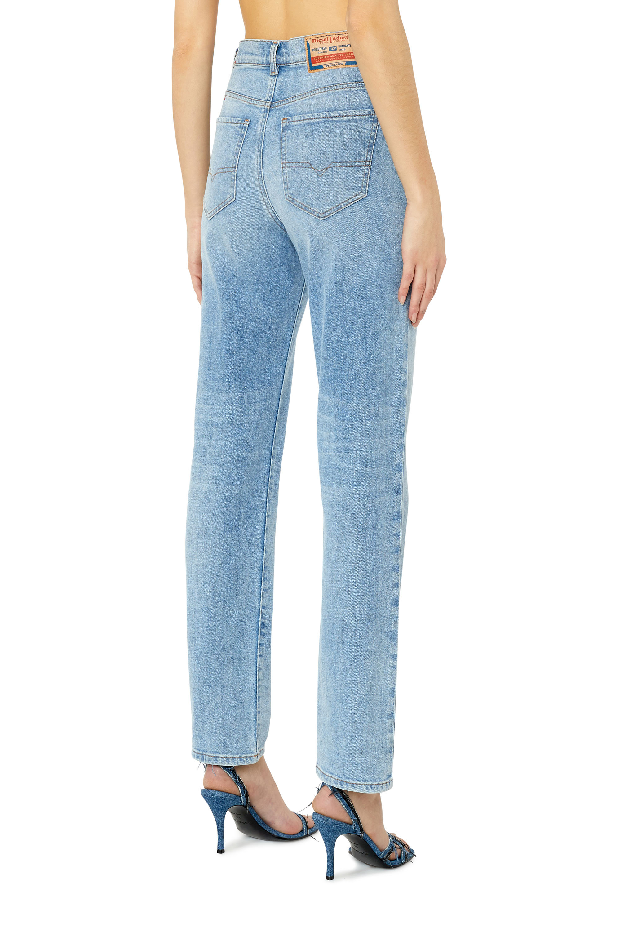 Diesel - Straight Jeans 1956 D-Tulip 09F41, ライトブルー - Image 2