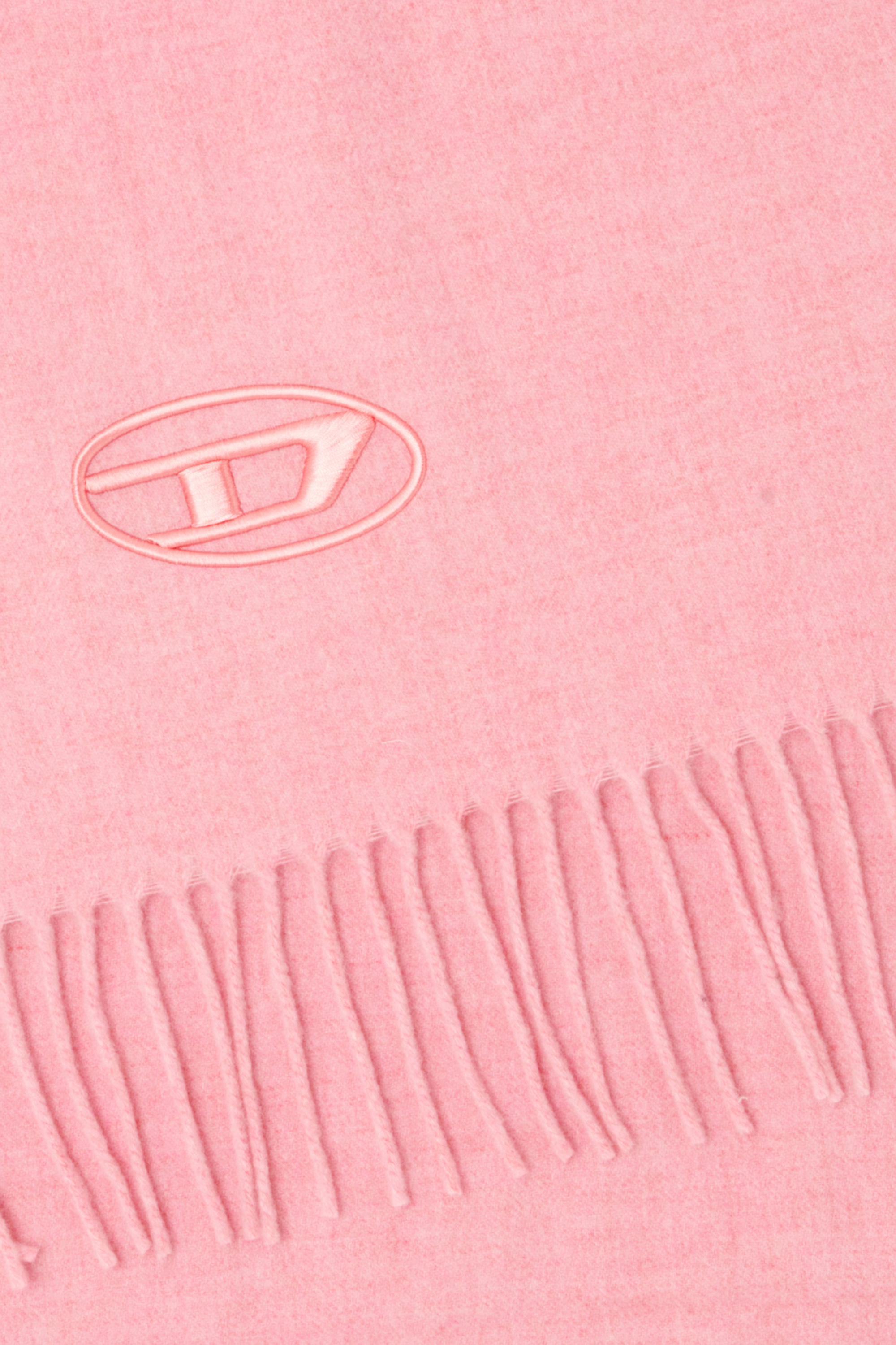 Diesel - S-IMON-D-LONG, Male's ストール in ピンク / ホワイト - 3