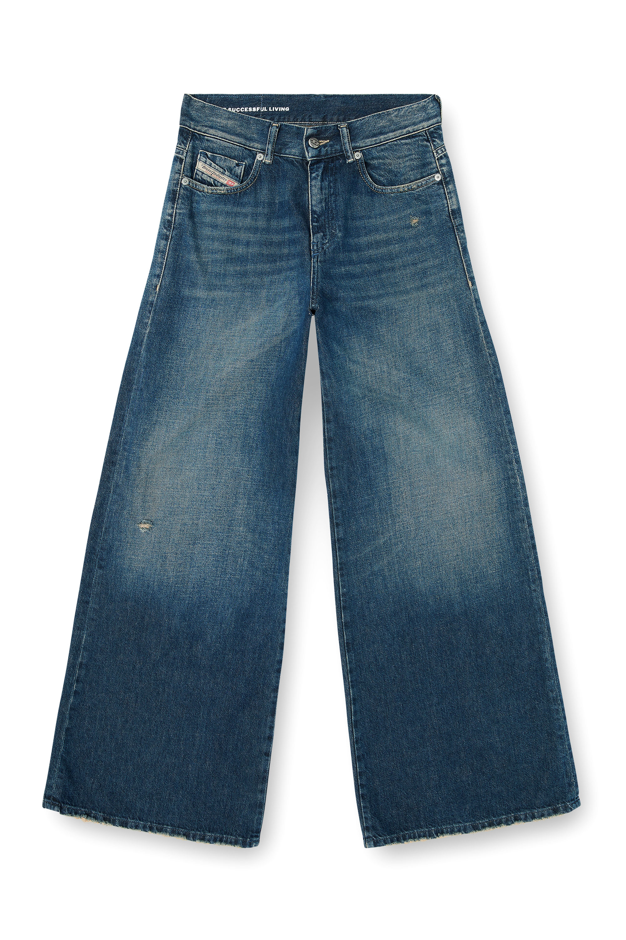 Diesel - Female's Flare Jeans 1978 D-Akemi 09N70, ダークブルー - 6