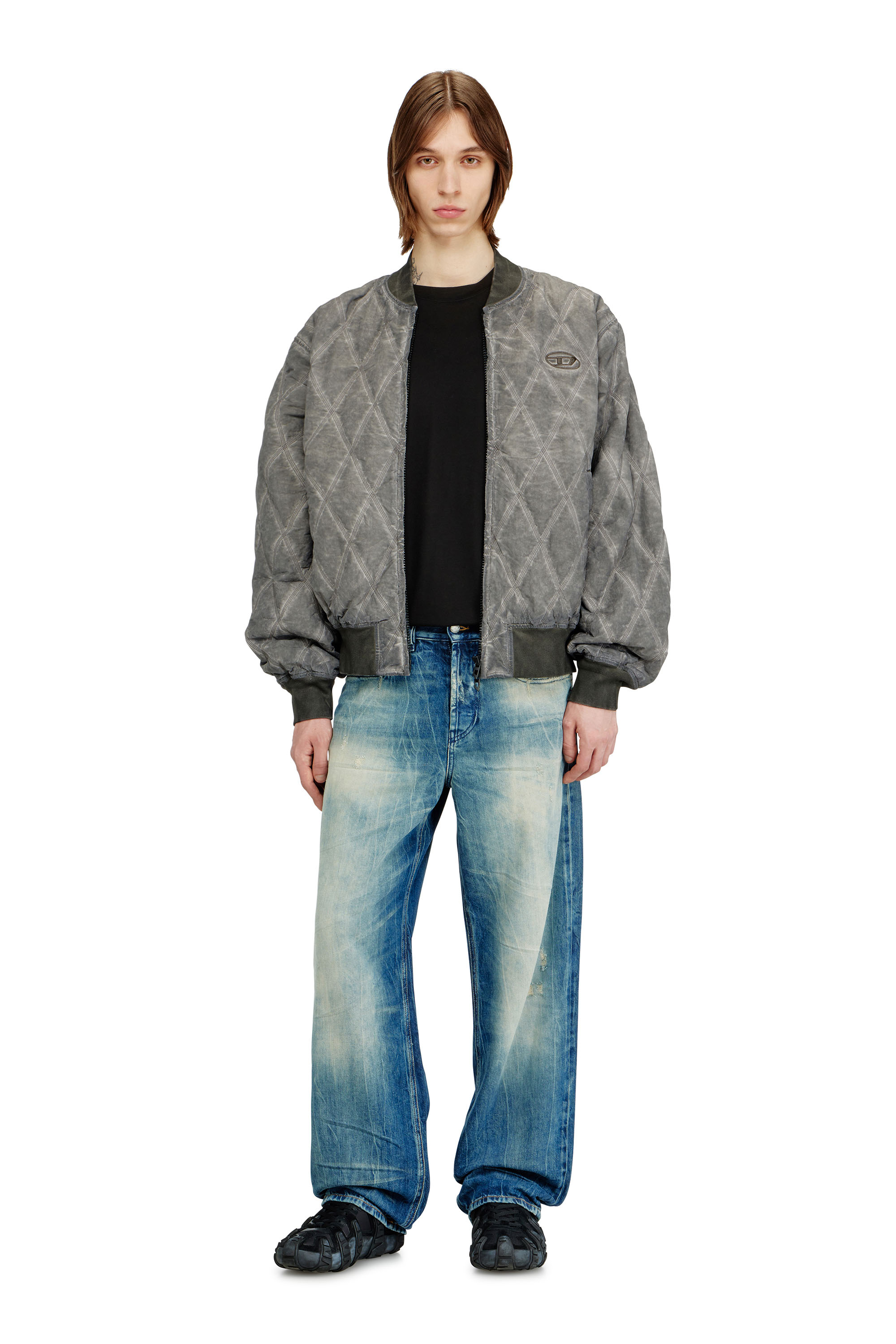 Diesel - Male's 2001 D-MACRO, ミディアムブルー - 4