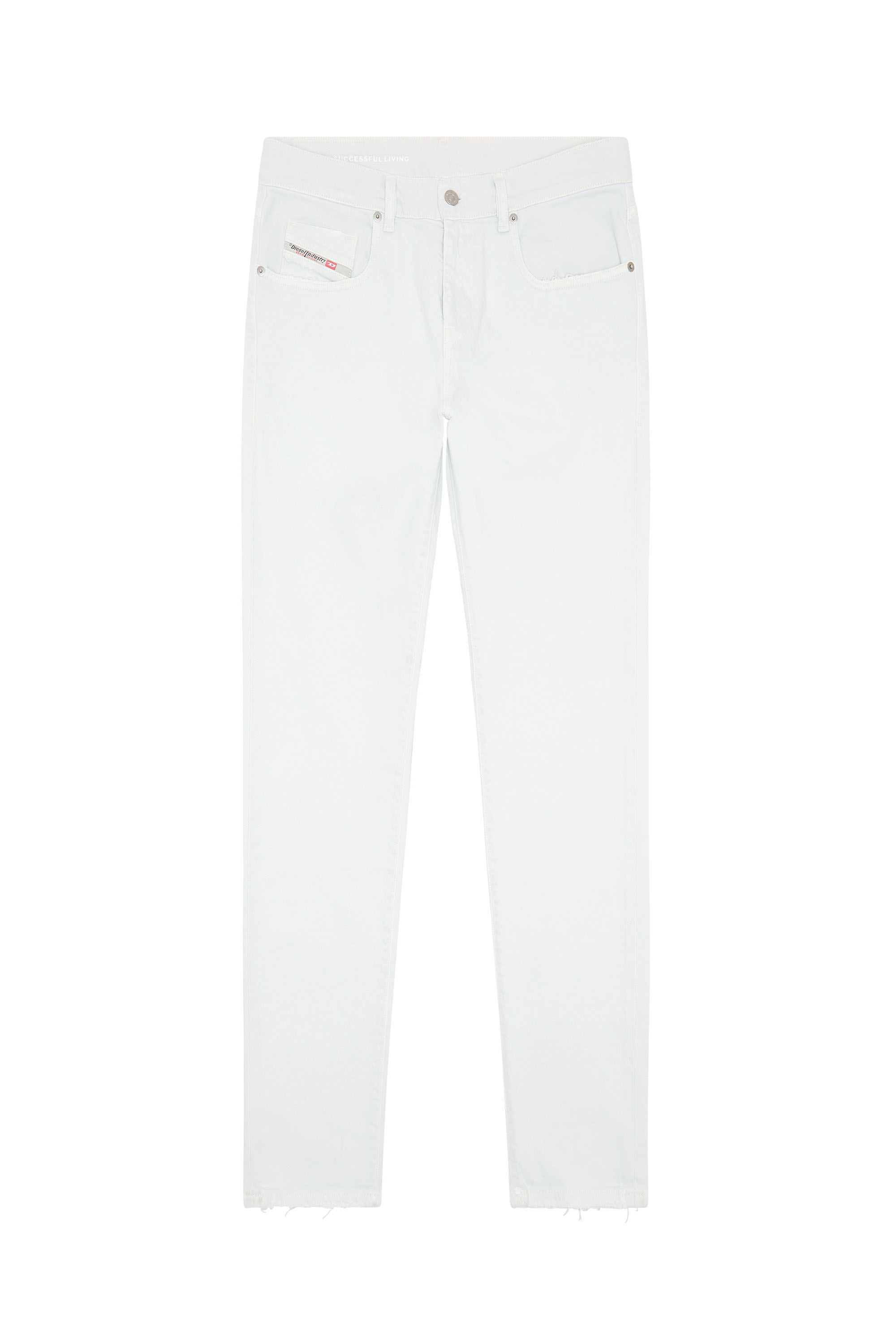 Diesel - Male's Slim Jeans 2019 D-Strukt 09F26, ホワイト - 3