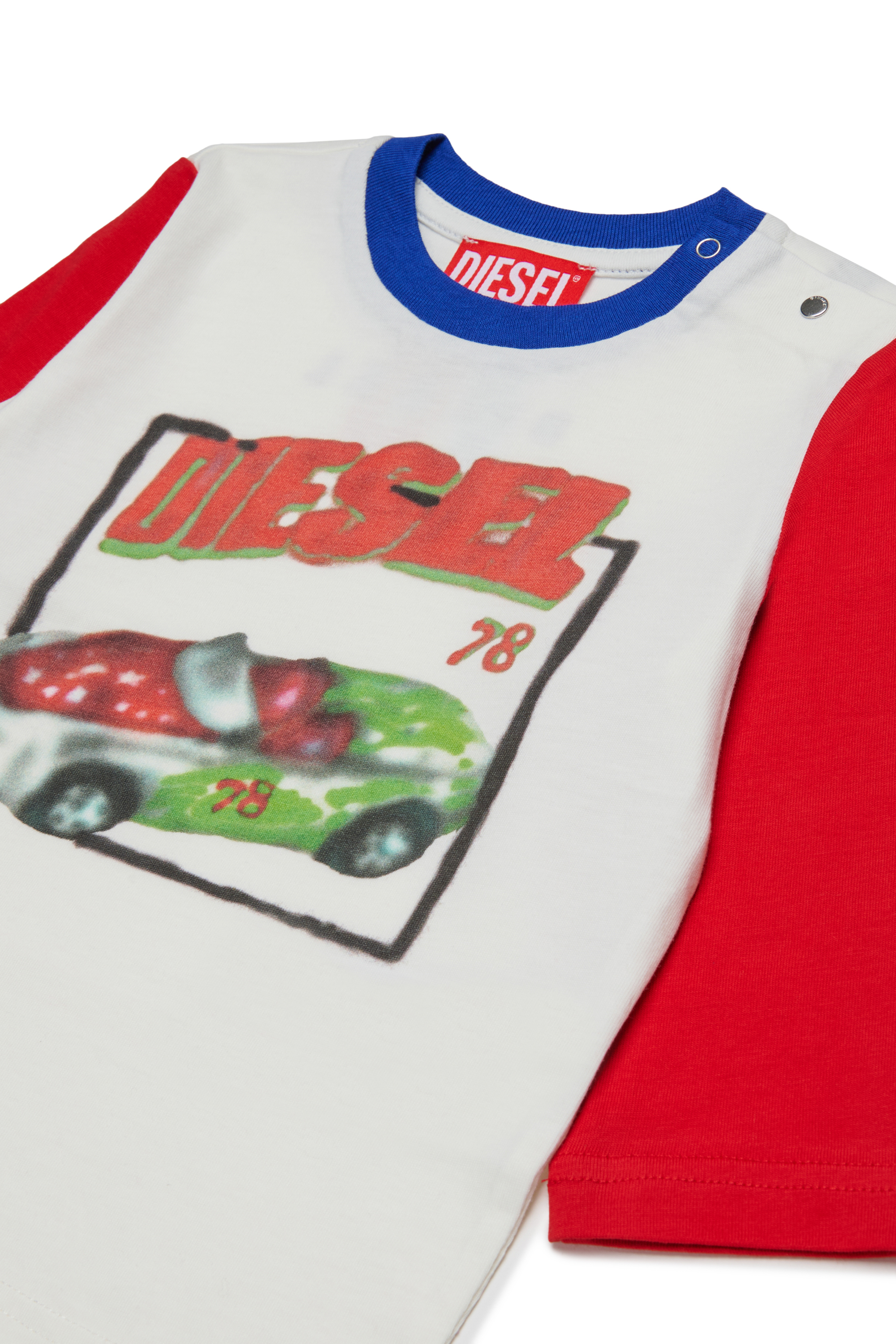 Diesel - TDOLB, Male's 長袖Tシャツ in ホワイト - 3