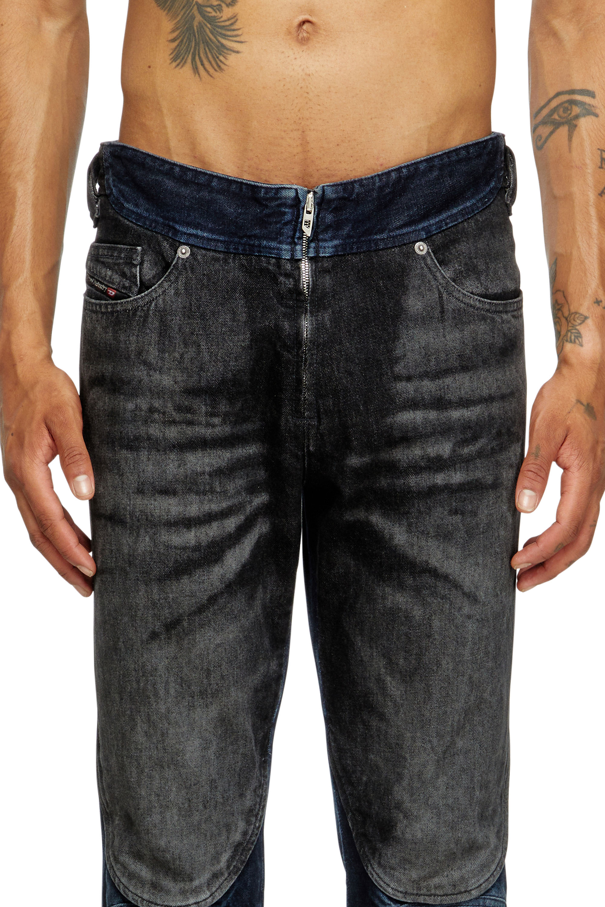 Diesel - Male's Regular Jeans D-Bucy 007BX, ダークブルー - 5