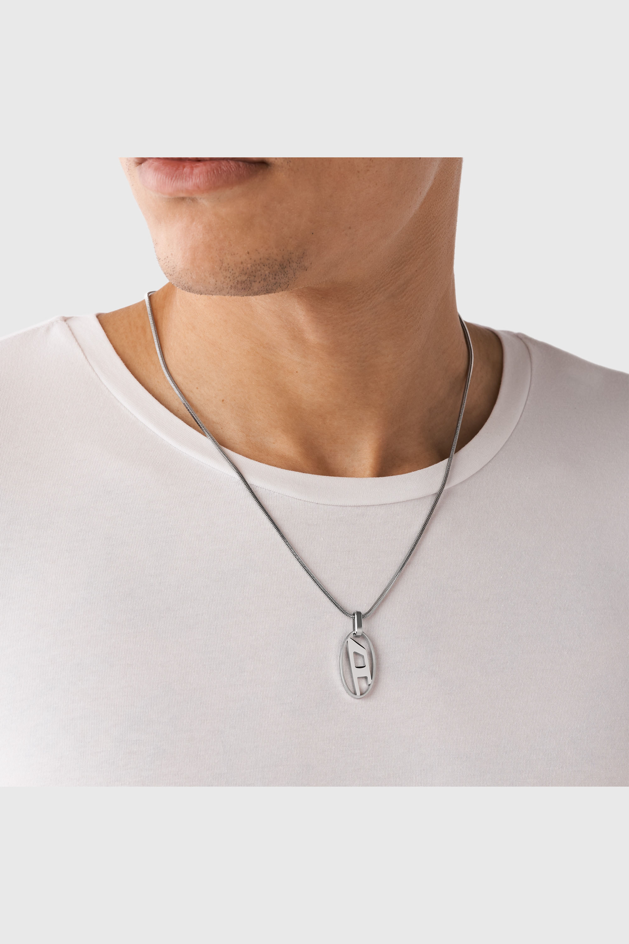Diesel - DX1342, Unisex's ネックレス in シルバー - 3