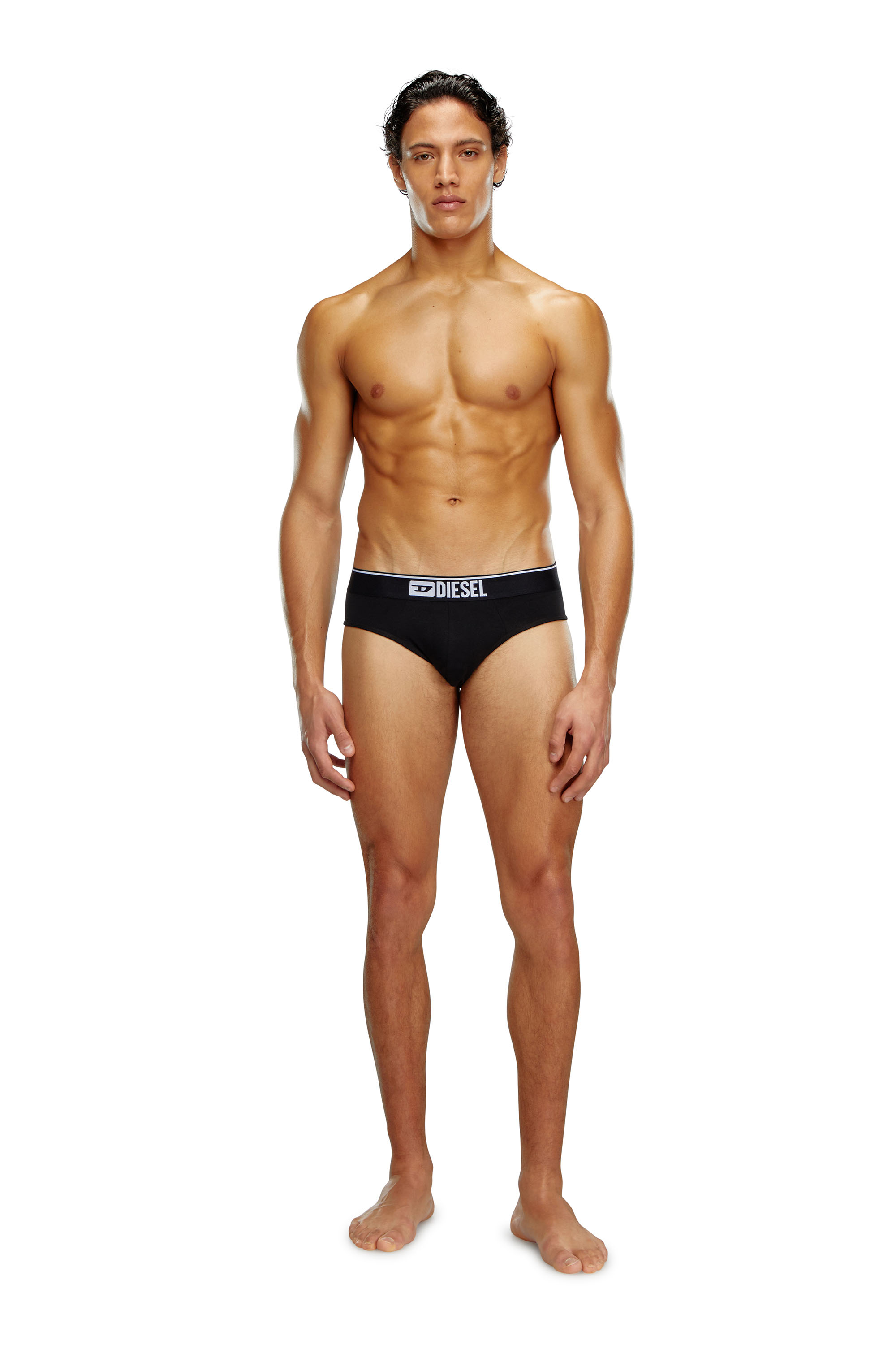 Diesel - UMBR-ANDRETHREEPACK, Male's アンダーウェアブリーフ3枚セット in ブラック - 3