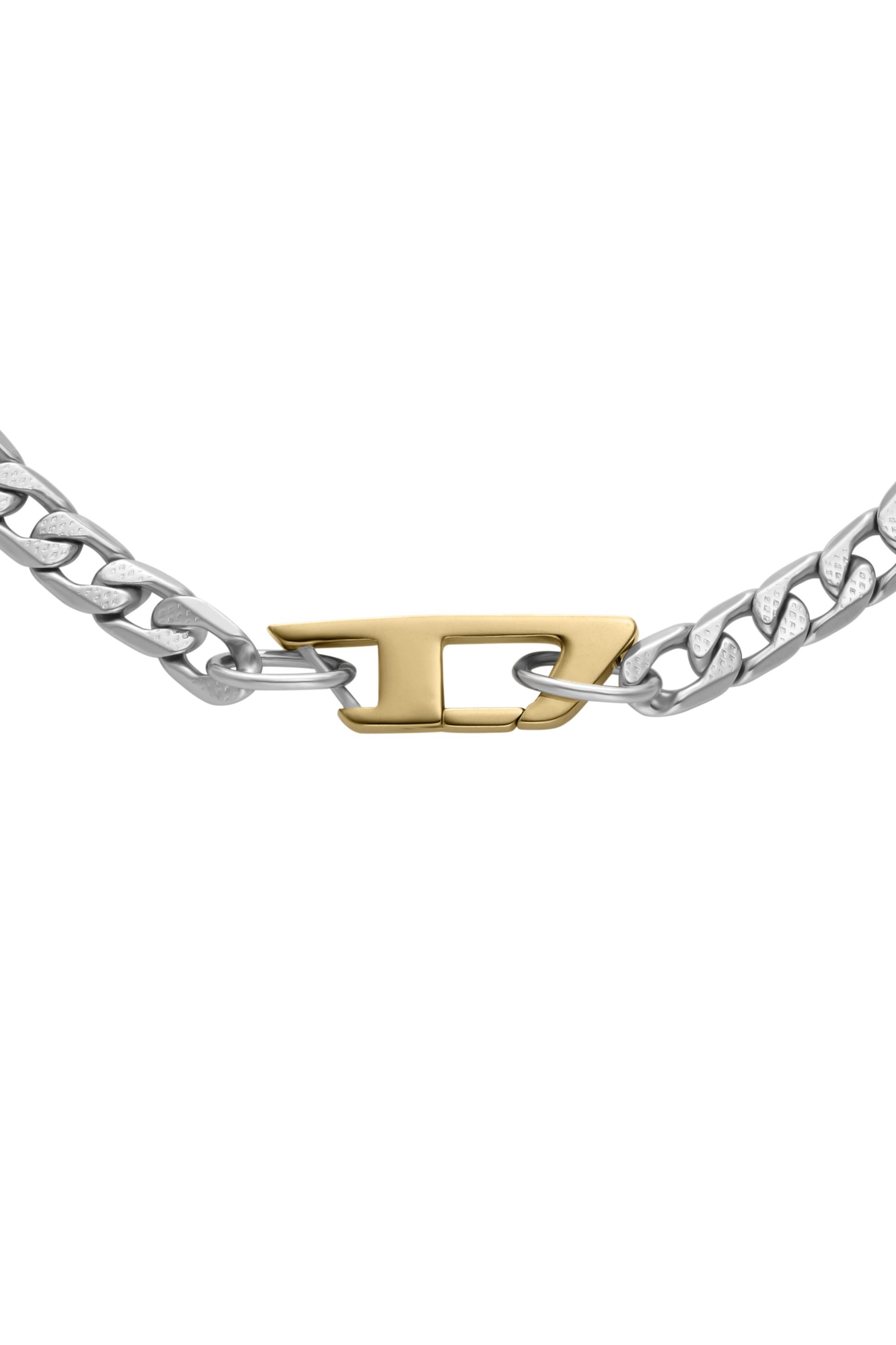 Diesel - DX1343, Unisex's ジュエリー ネックレス in シルバー - 2
