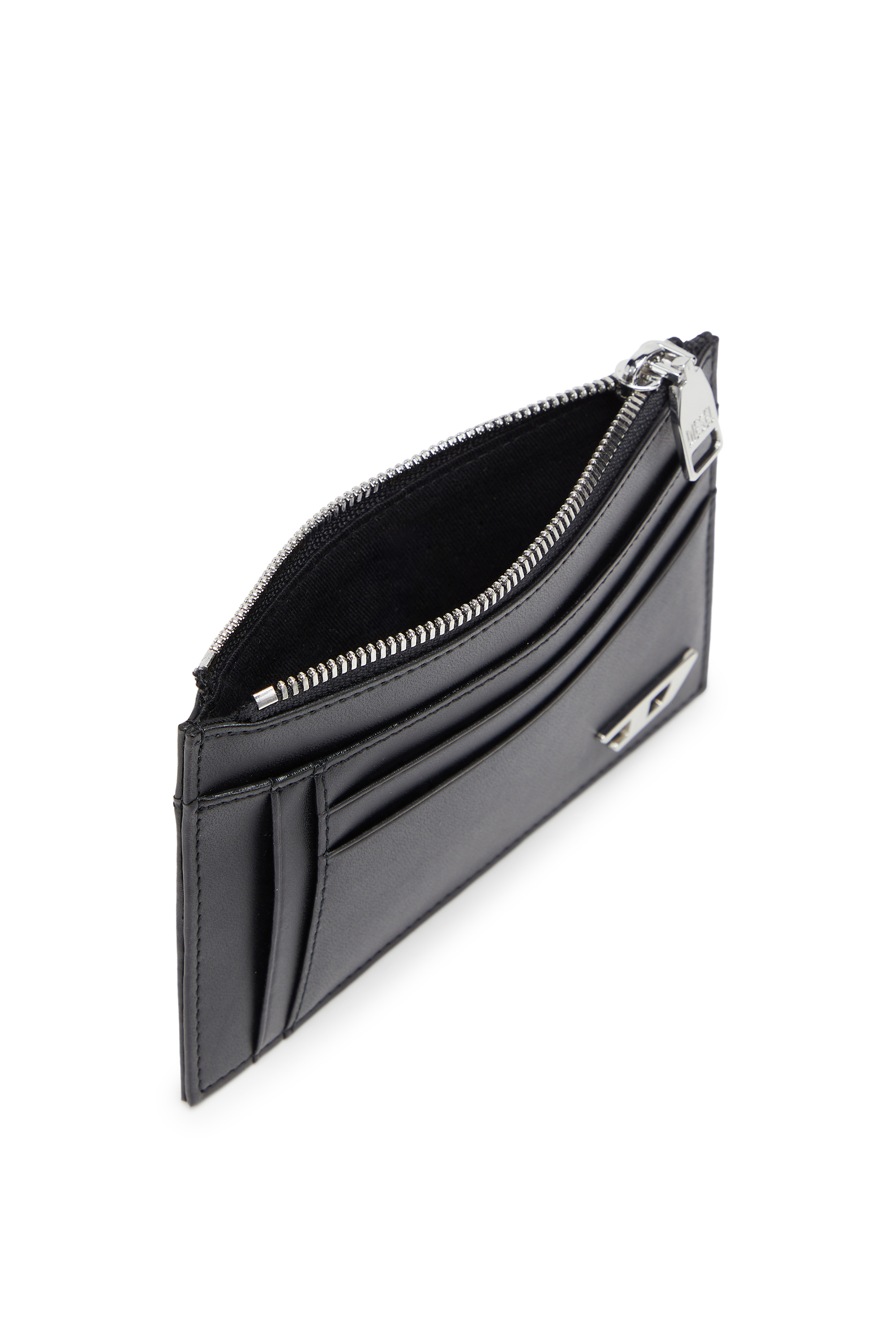 Diesel - D-LOGO 2.0 CARD CASE VI, Male's フラグメントケース in ブラック - 3