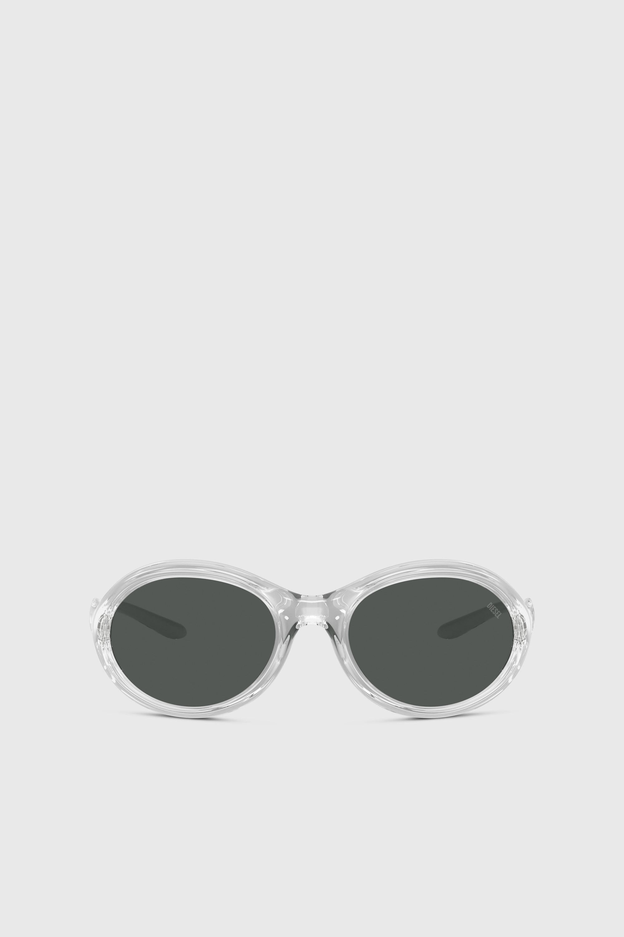Diesel - 0DL3009U, Unisex's Oval sunglasses in グレー - 2