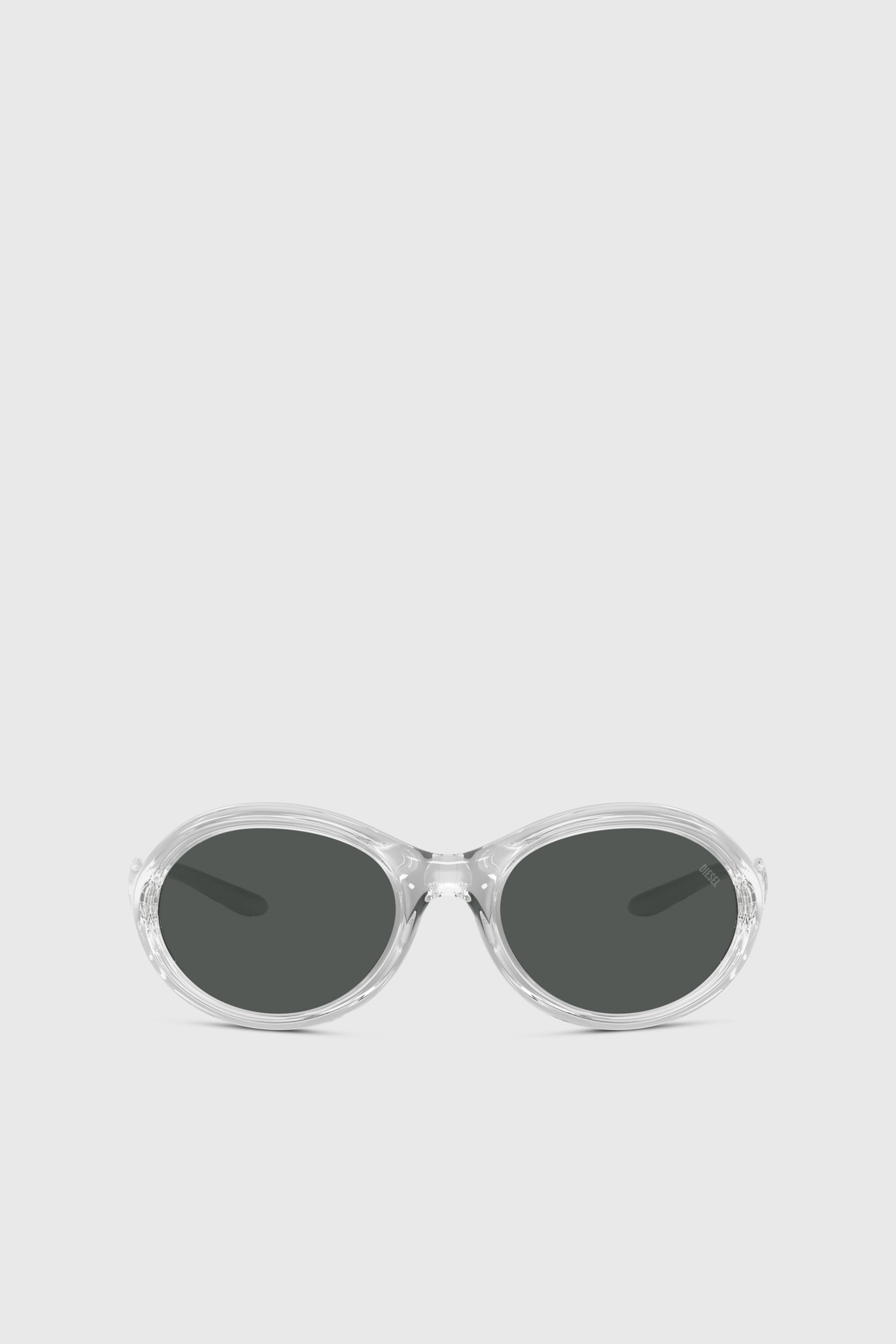 Diesel - 0DL3009U, Unisex's Oval sunglasses in グレー - 1