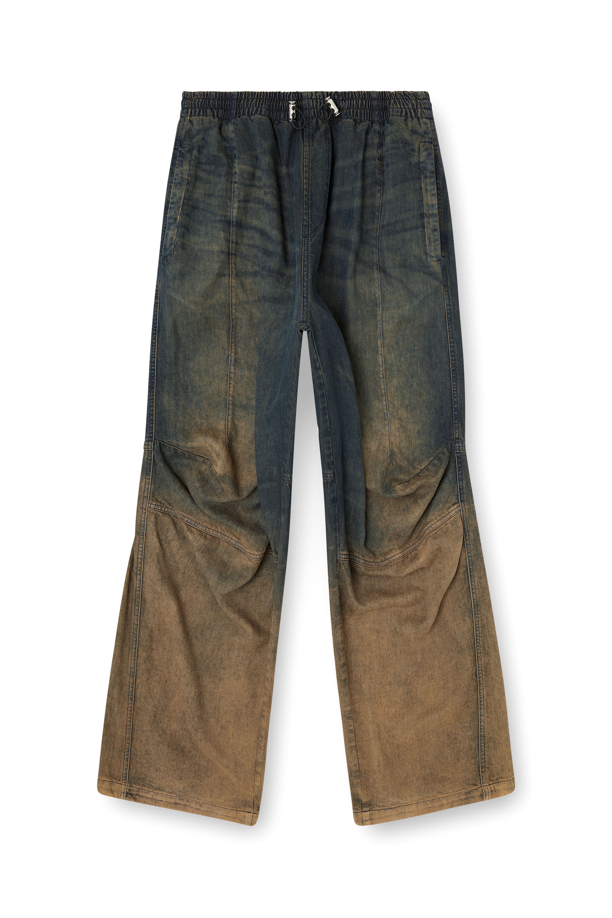 Diesel - Male's Relaxed Jeans D-Pari 068TF, ダークブルー - 3