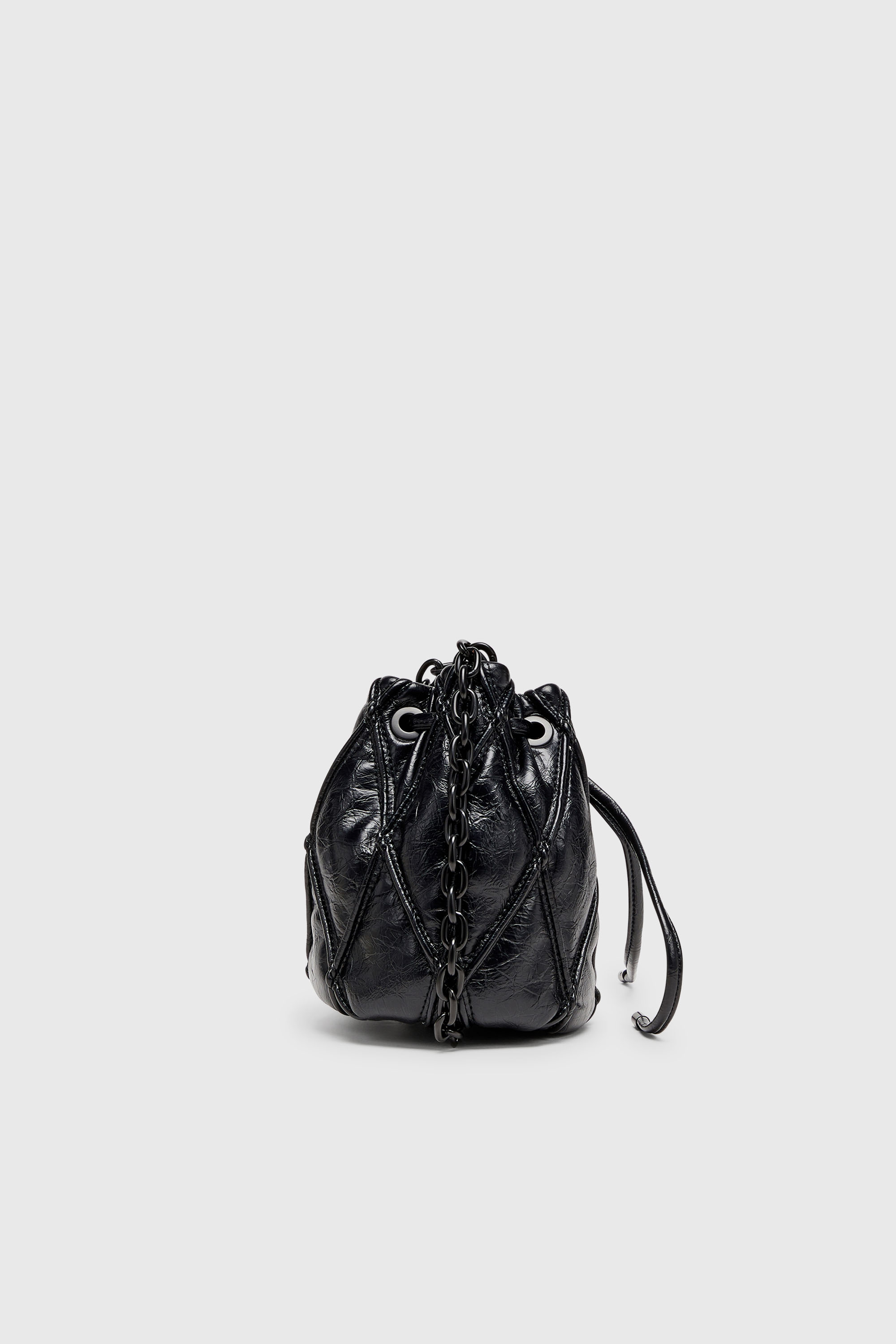 Diesel - CHARM-D BUCKET S, Female's バケットバッグ  S in ブラック - 3