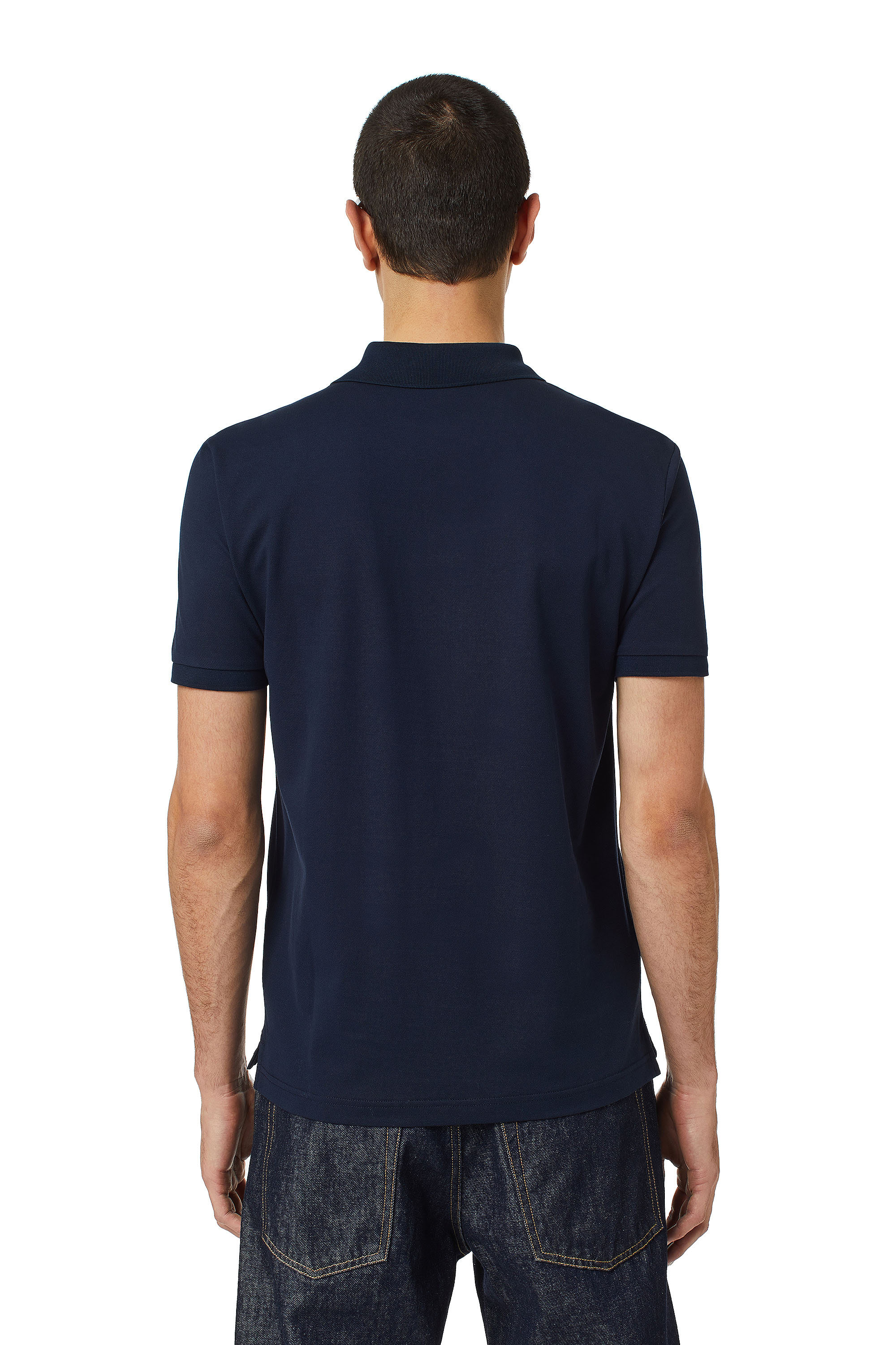 Diesel - T-SMITH-DOVAL-PJ, Male's ポロシャツ in ダークブルー - 5