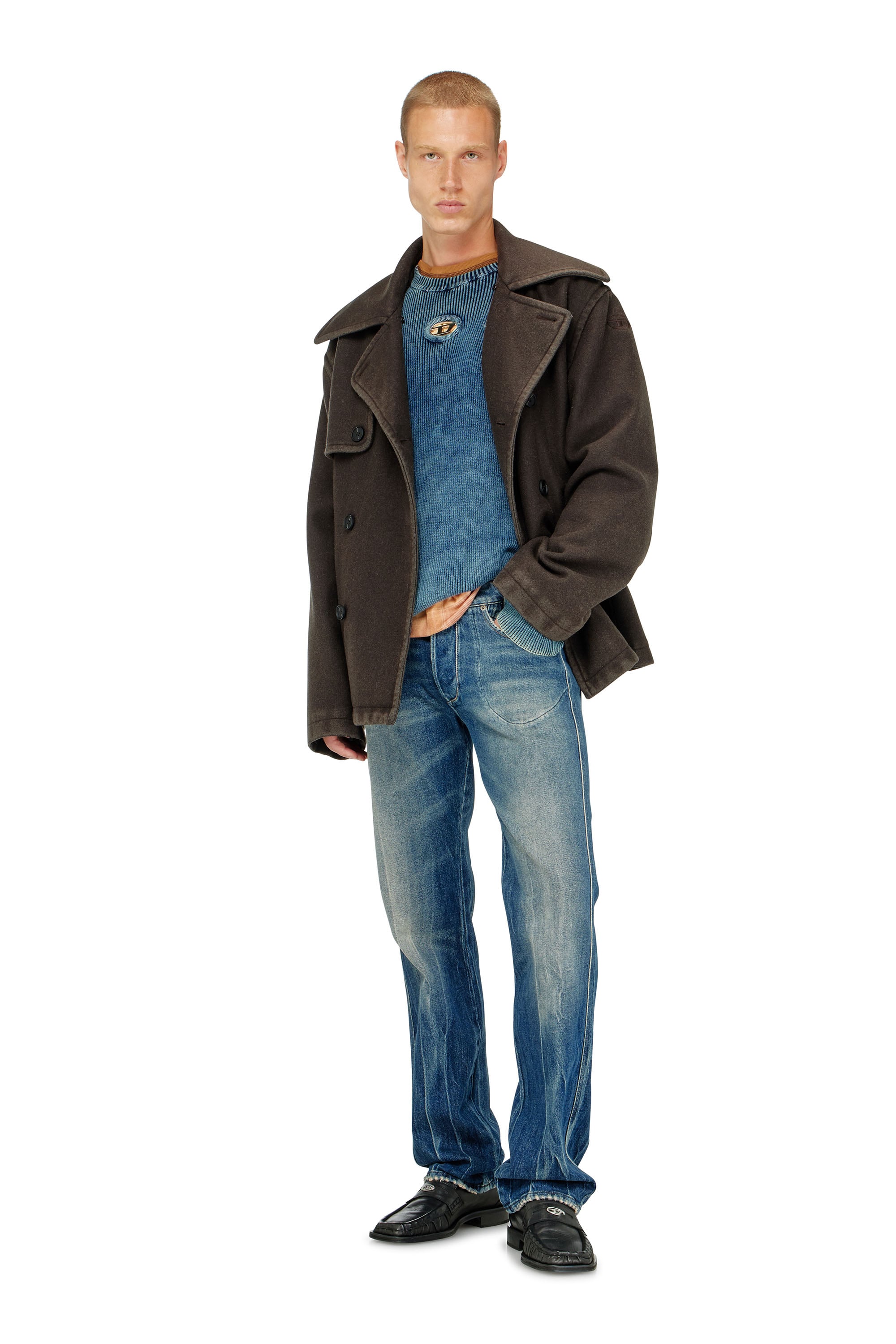 Diesel - Male's Regular Jeans 1985 Larkee 09Q27, ミディアムブルー - 1