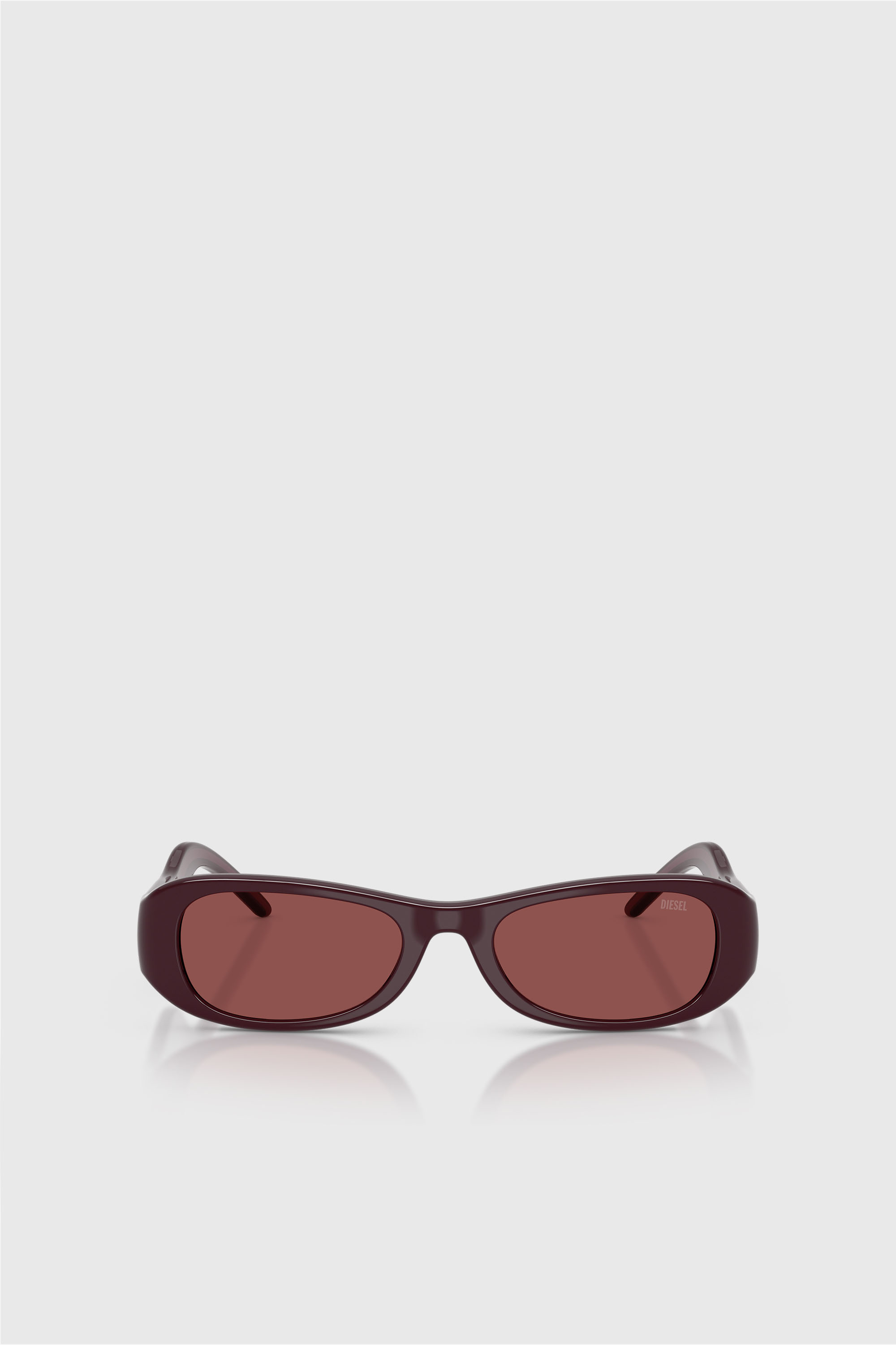 Diesel - 0DL3020U, Unisex's Pillow Sunglasses in バーガンディー - 1