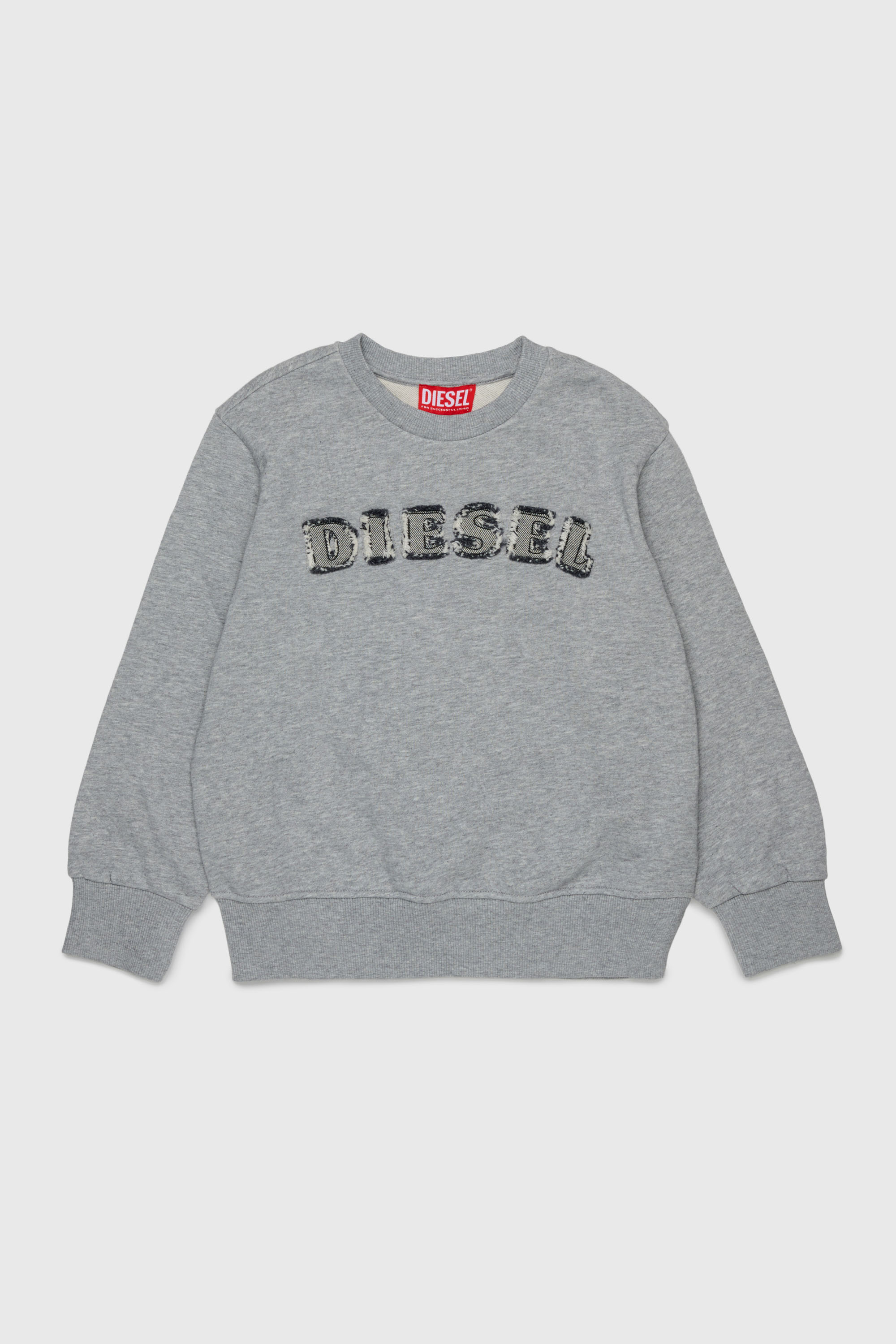 Diesel - SJEANS OVER, Male's スウェット in グレー - 1