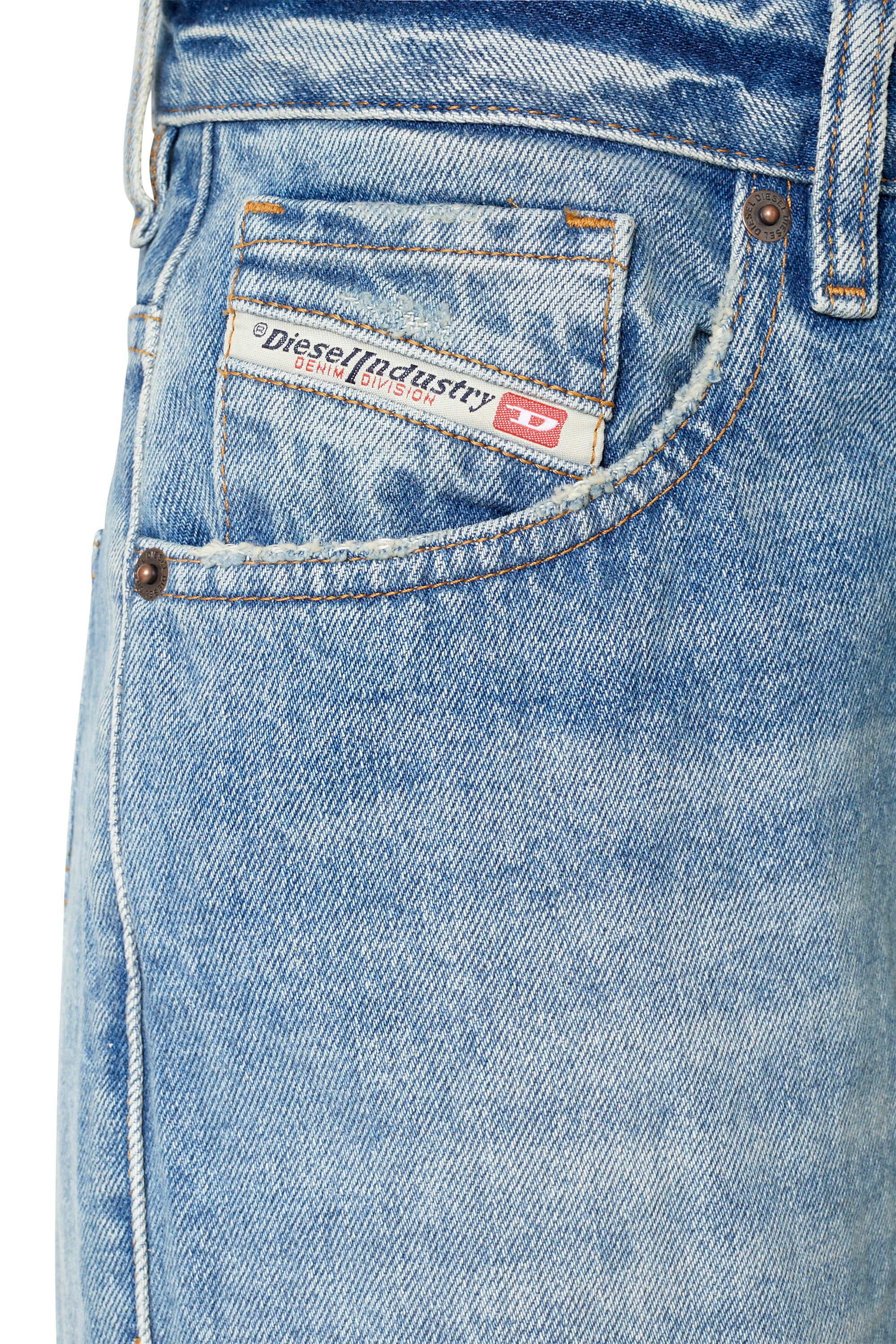 Diesel - Straight Jeans 1999 D-Reggy 09D97, ライトブルー - Image 3