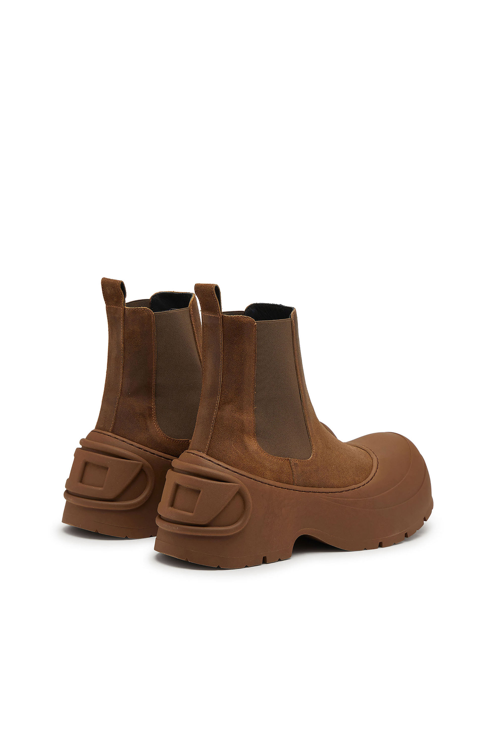 Diesel - D-DONALD BEATLE, Male's チェルシーブーツ in ブラウン - 3