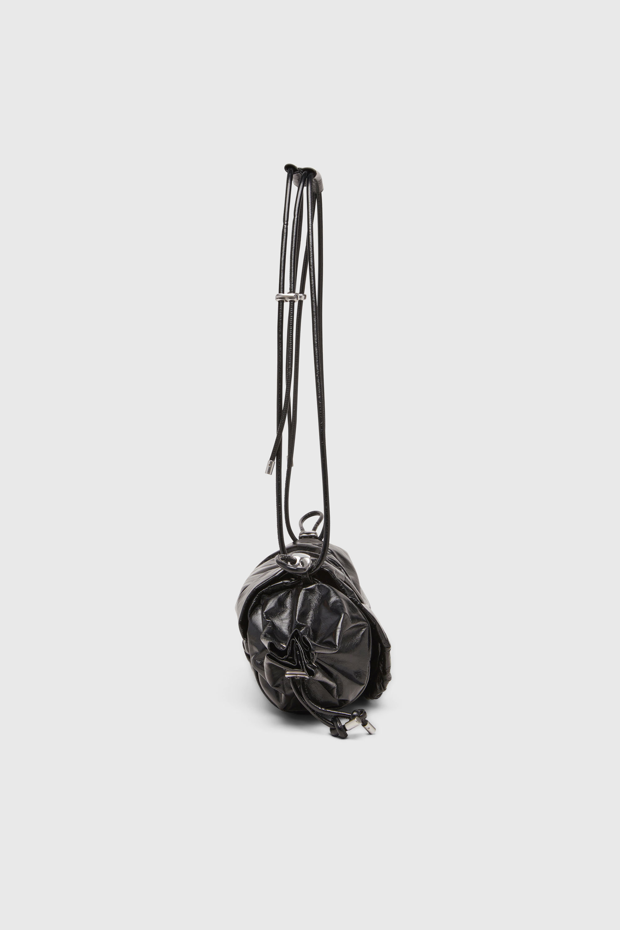 Diesel - SCRUNCH-D SHOULDER M, Female's ショルダーバッグ in ブラック - 4