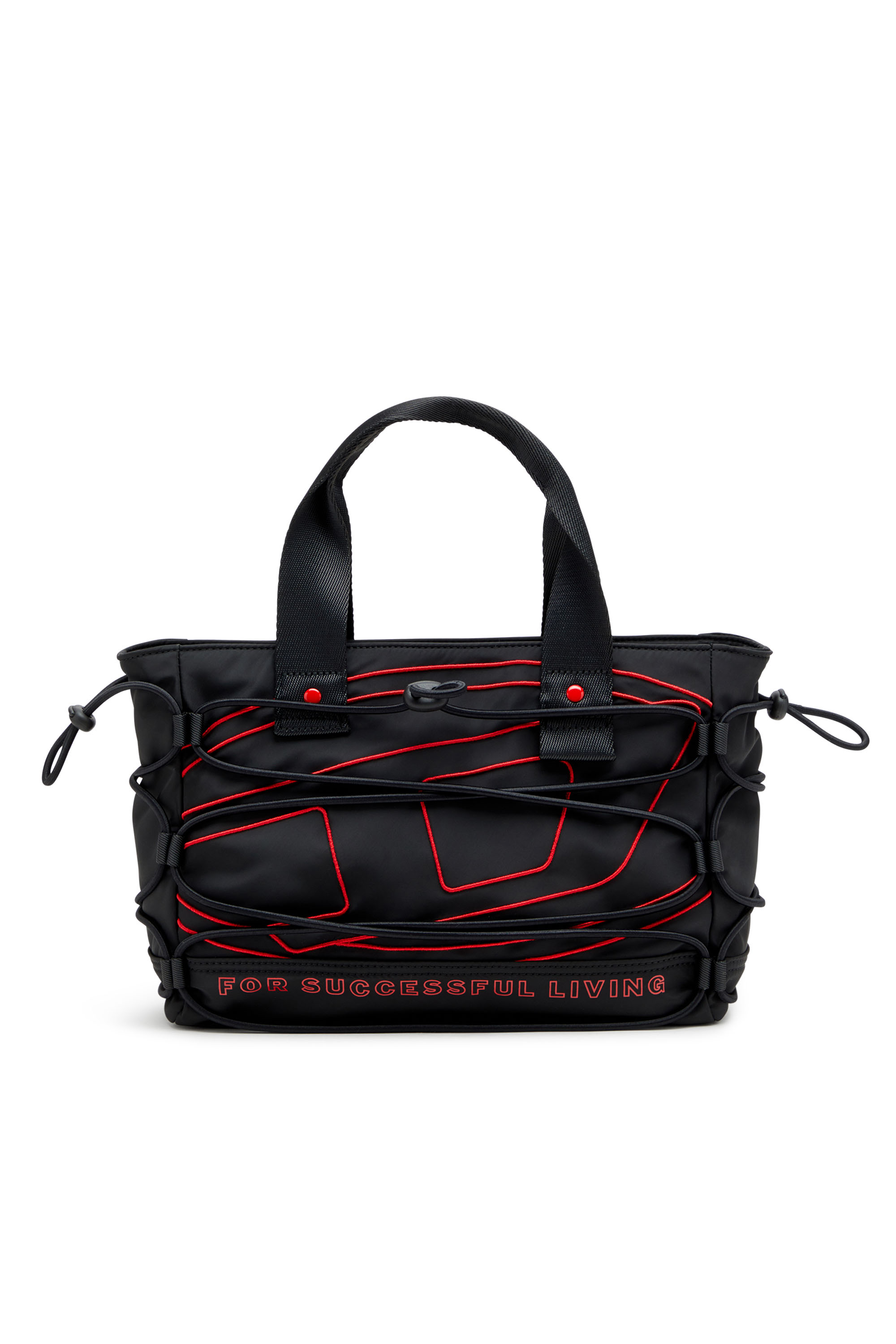 Diesel - TECH-D TOTE S X, Unisex's トートバッグ S in ブラック - 2