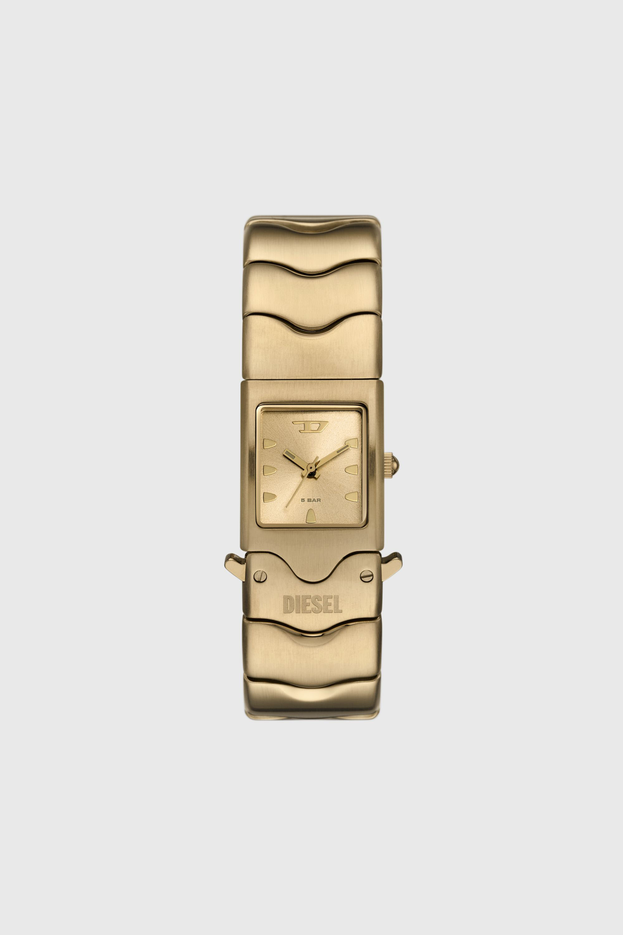 Diesel - DZ2223, Unisex's Closer stainless steel watch in ゴールド - 1