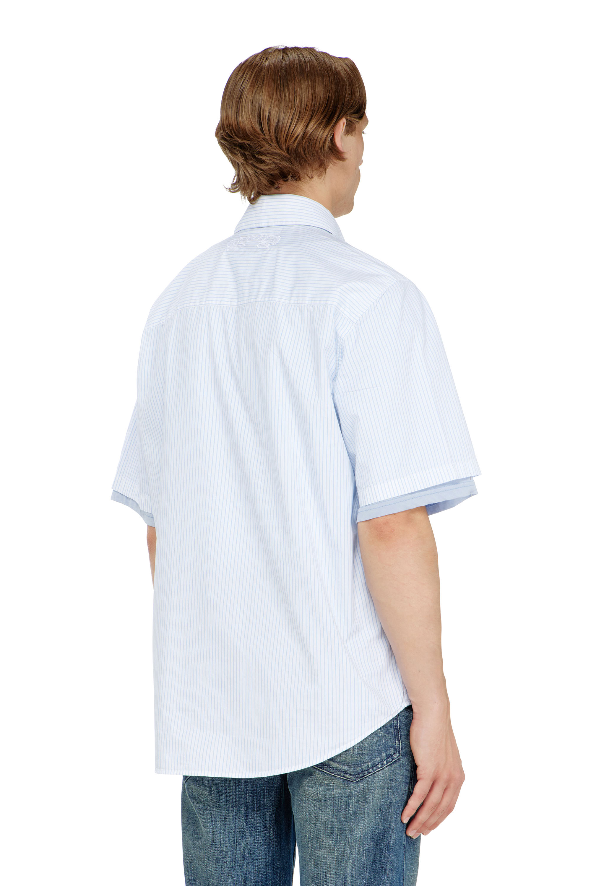 Diesel - S-SIMPLY-SS-KNBS, Male's 半袖シャツ in null - 4