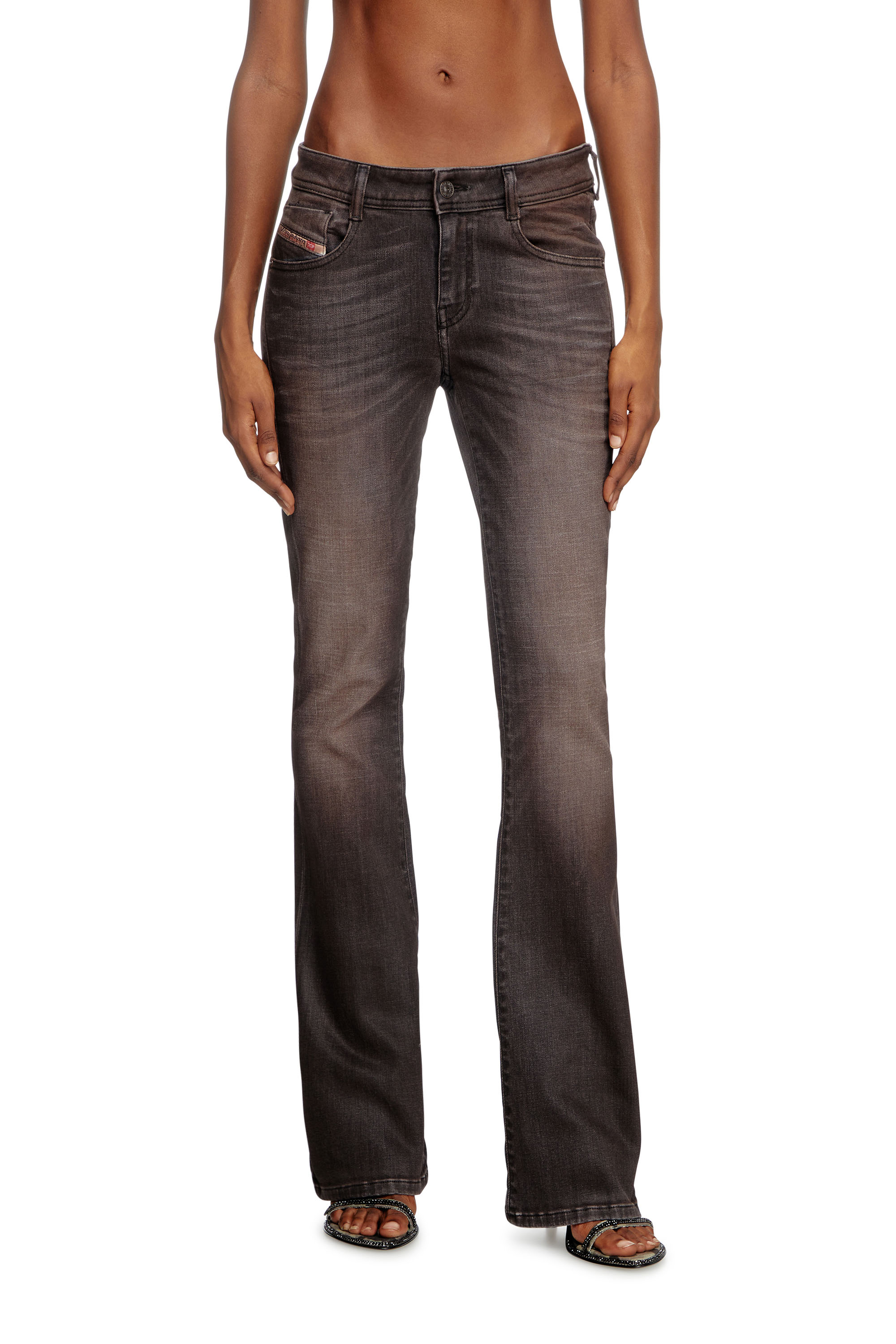 Diesel - Female's Bootcut Jeans 1969 D-Ebbey 09K59, ブラック/ダークグレー - 3