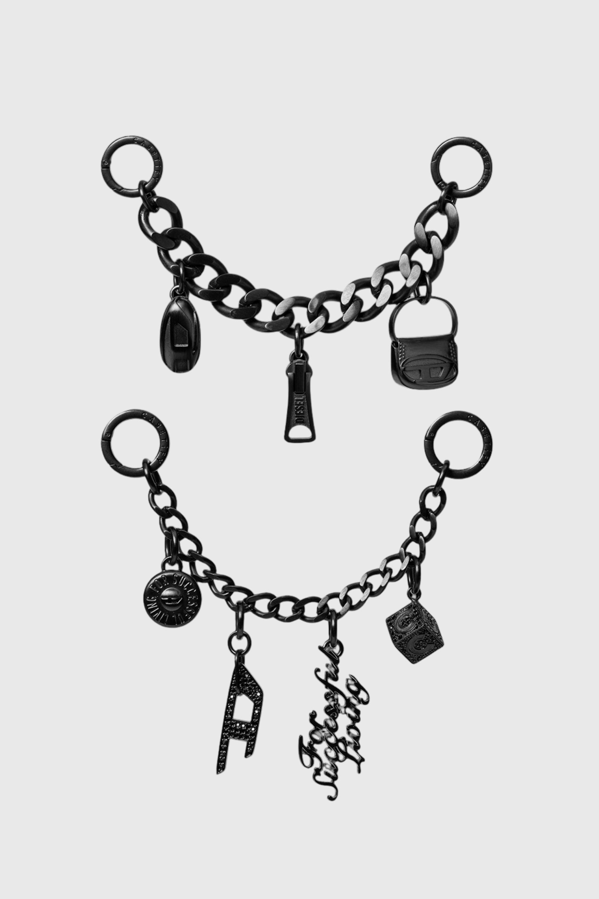 Diesel - 60375 CASETIFY  CHARMS CHAIN, Unisex's UNIVERSAL in ブラック - 4