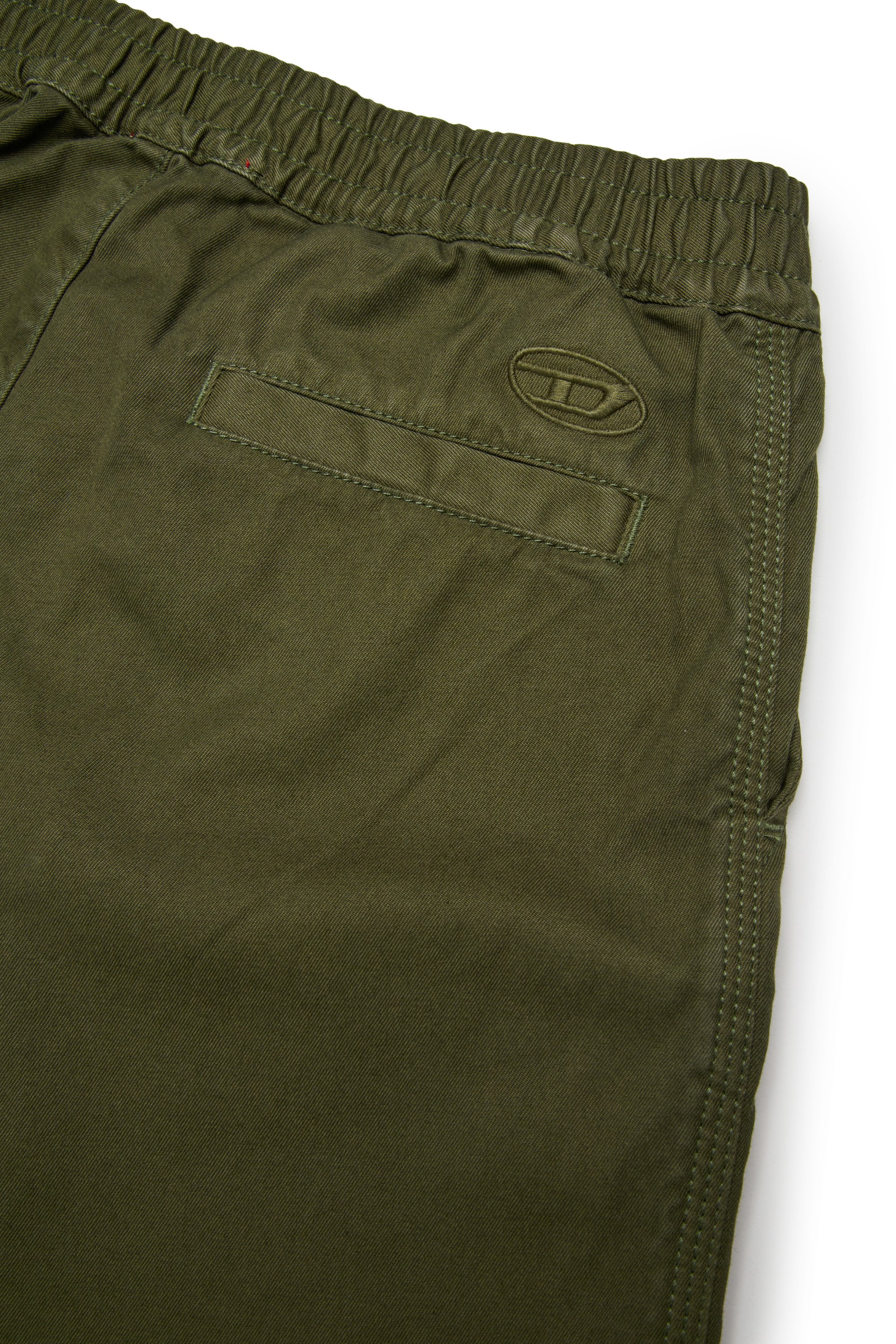 Diesel - PDANZEL, Unisex's Cotton cargo pants with multiple pockets in グリーン - 4