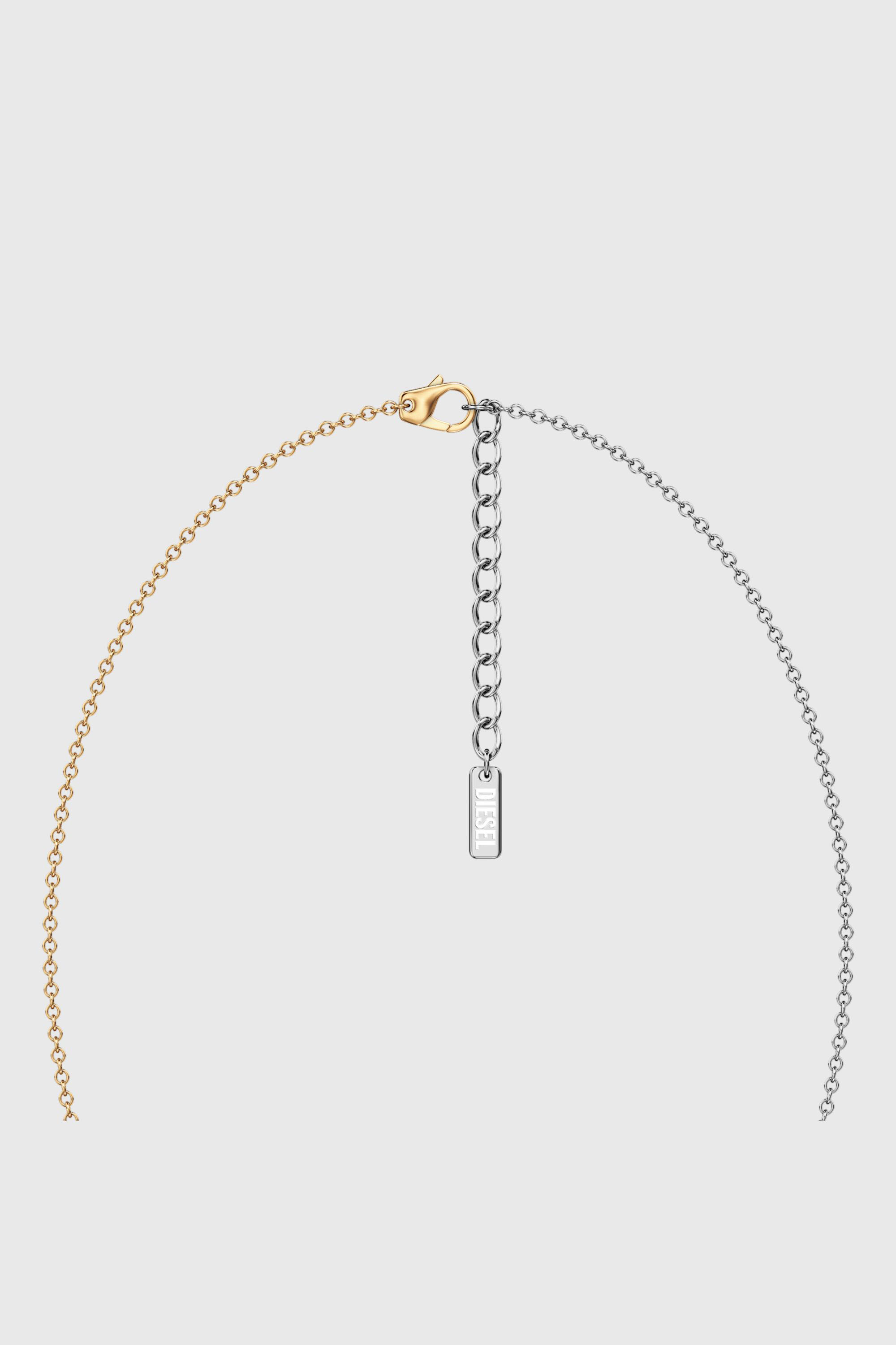 Diesel - DX1687931  JEWELLERY, Unisex's ネックレス in シルバー/ゴールド - 3