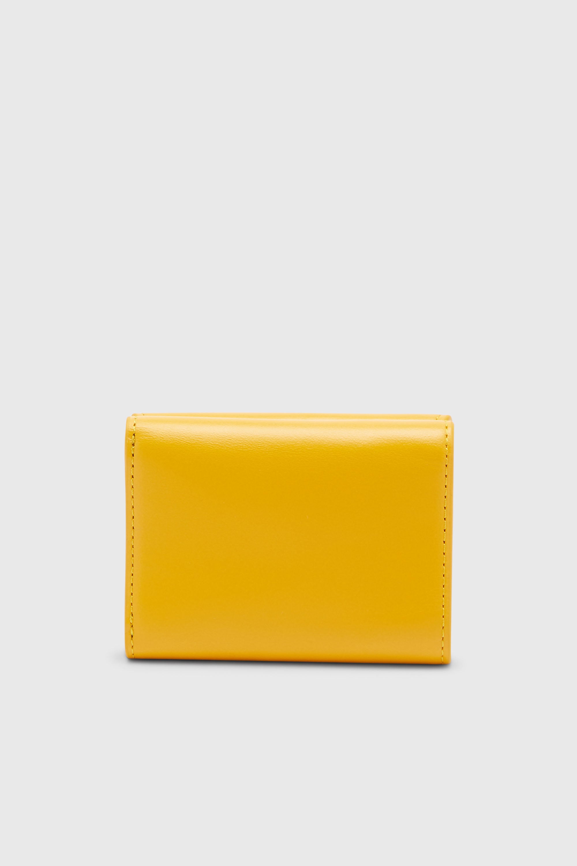 Diesel - 1DR TRI FOLD COIN XS II, Female's 三つ折りウォレット in イエロー - 2