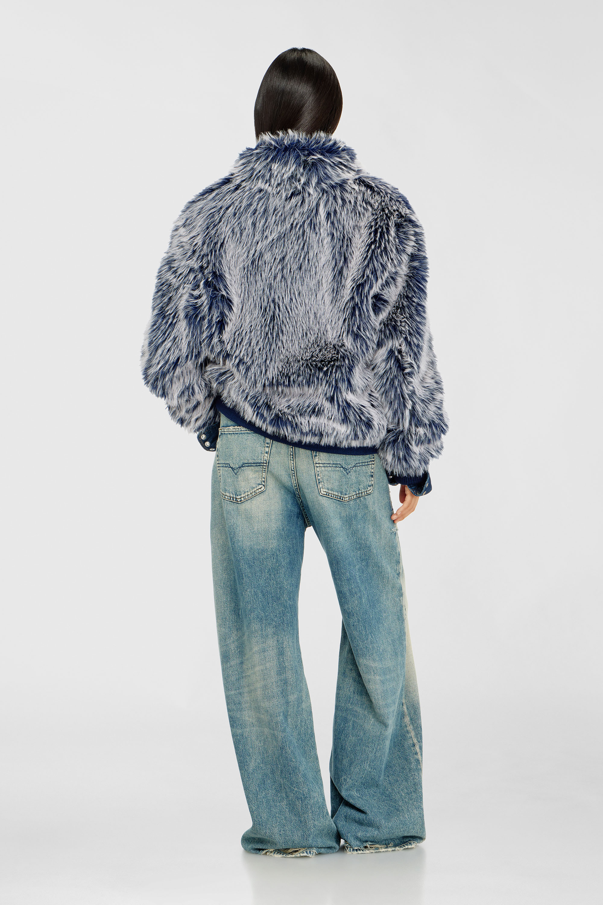 Diesel - Female's Relaxed Jeans 1996 D-Sire 09P62, ミディアムブルー - 3