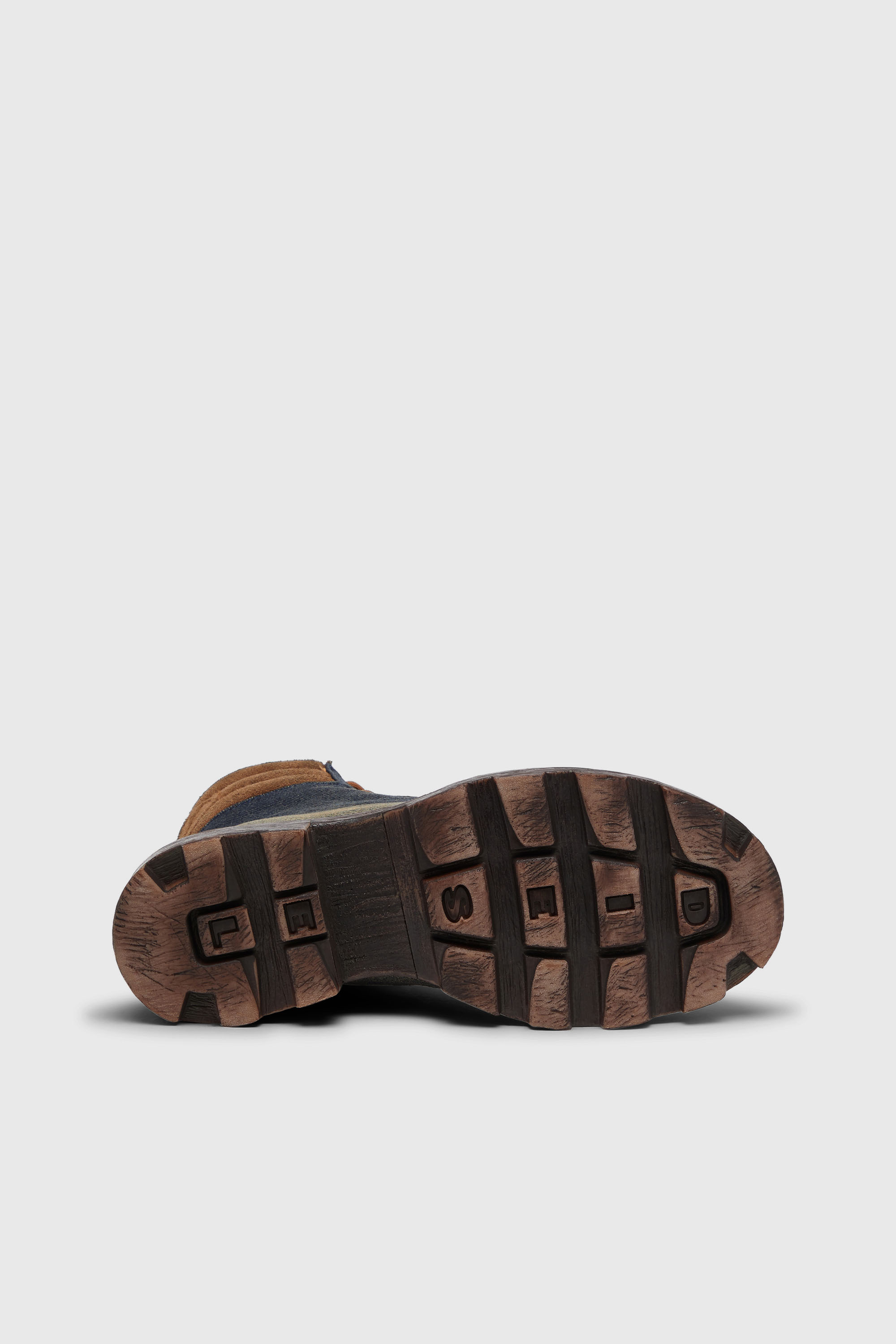 Diesel - D-HAMMER LACE UP W, Female's レースアップブーツ in ダークブルー - 4