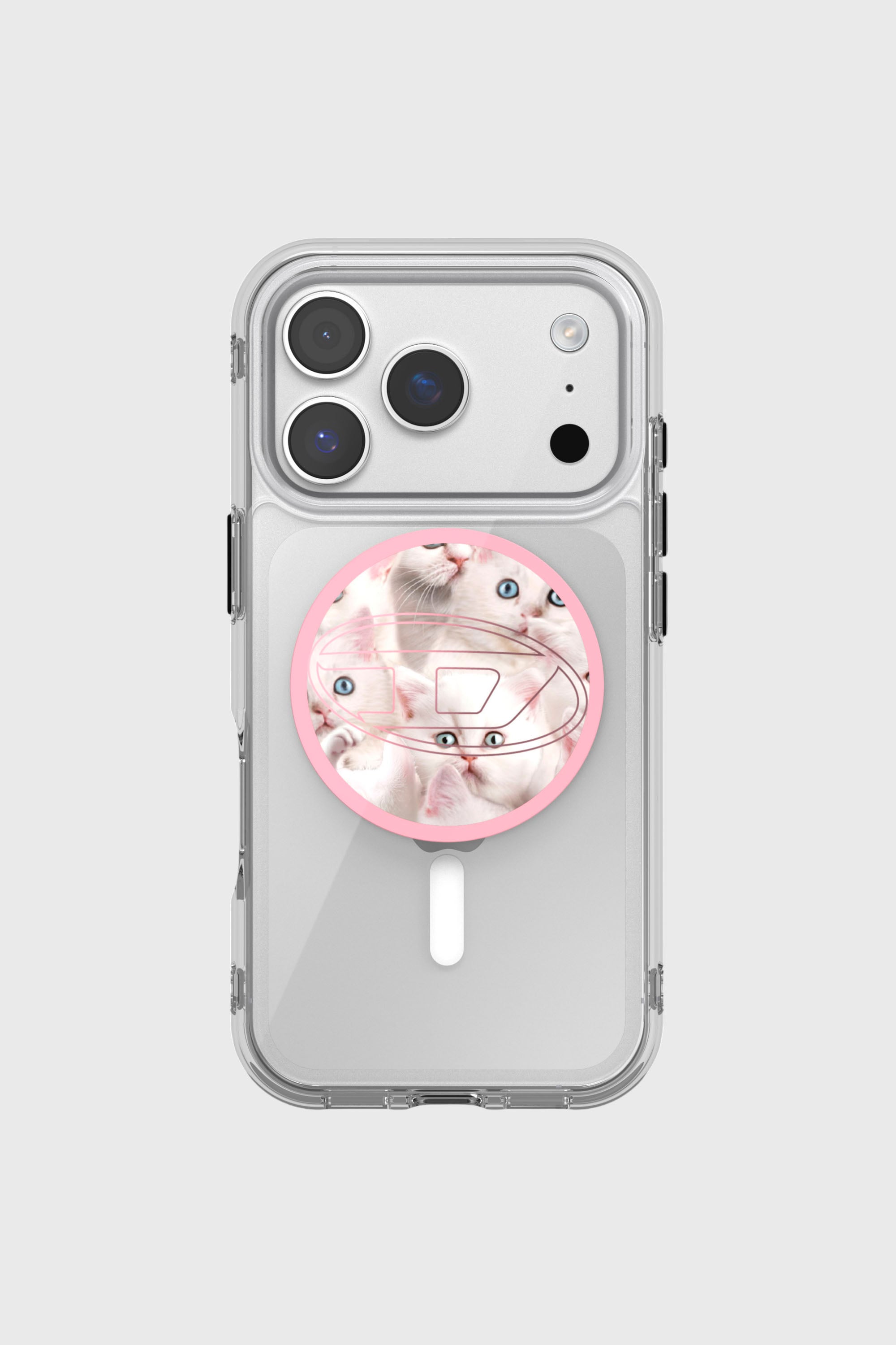 Diesel - 60452  GRIP CASE, Unisex's UNIVERSAL in ピンク / ホワイト - 2