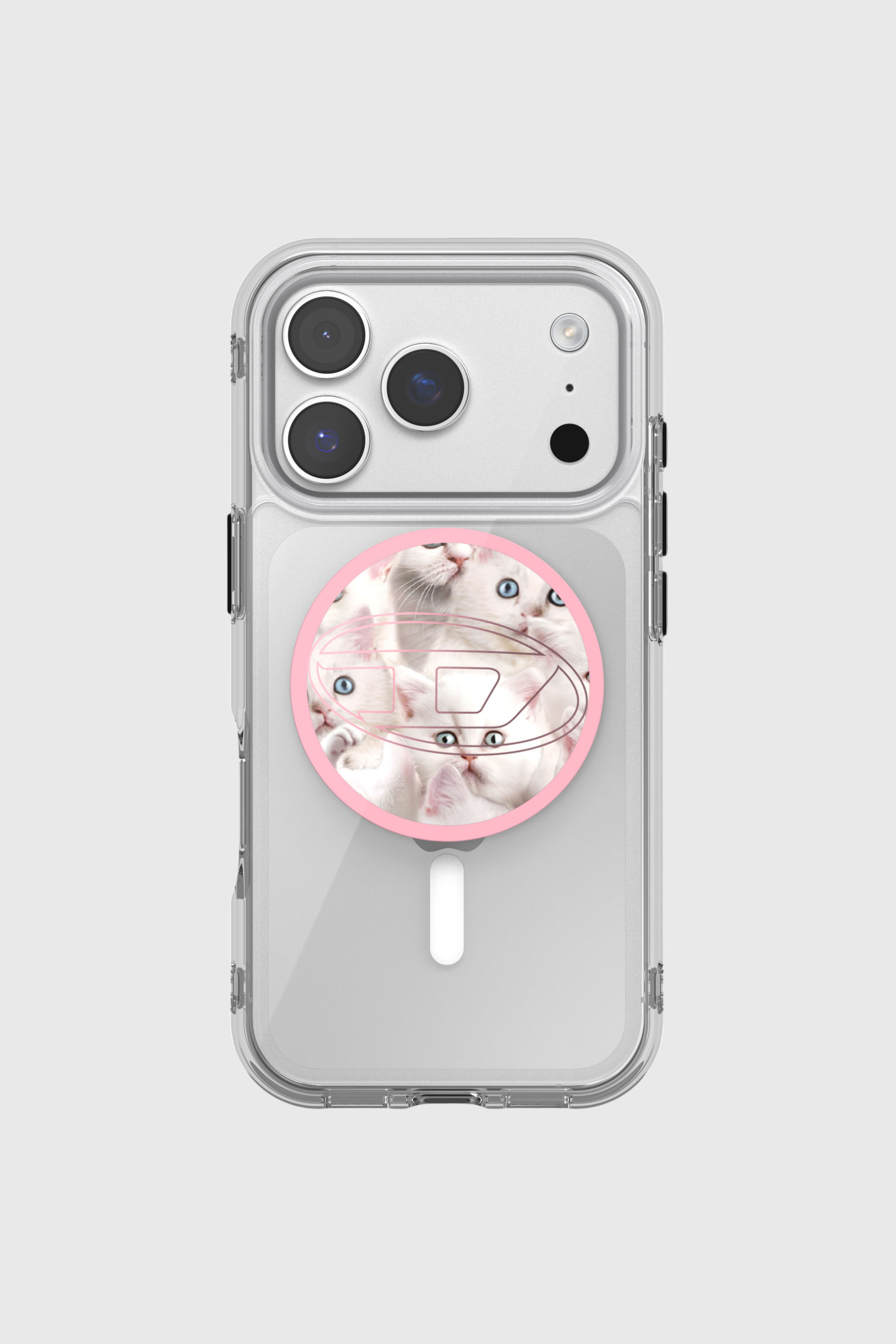 Diesel - 60452  GRIP CASE, Unisex's UNIVERSAL in ピンク / ホワイト - 2