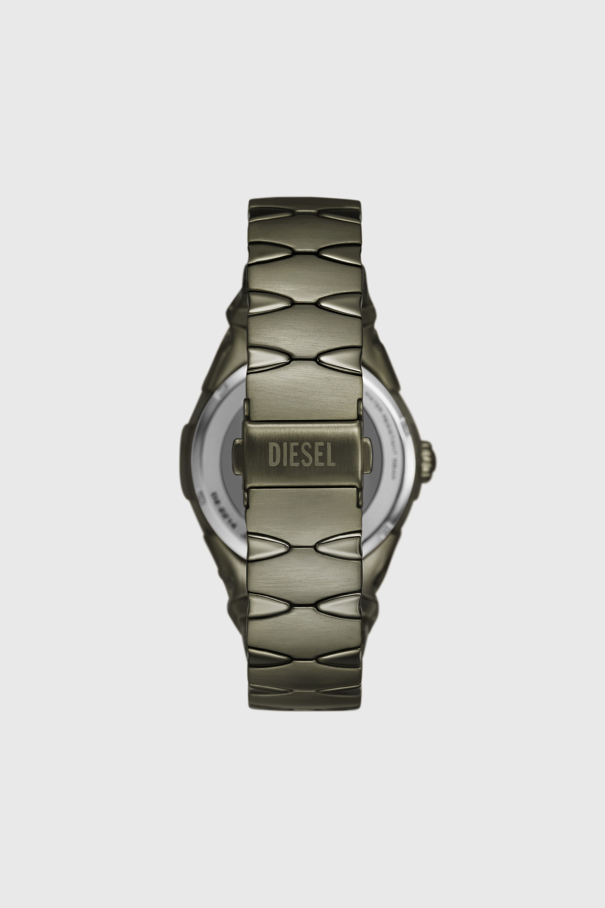 Diesel - DZ2215, Male's D-Sruptor Stainless Steel Watch in グリーン - 3