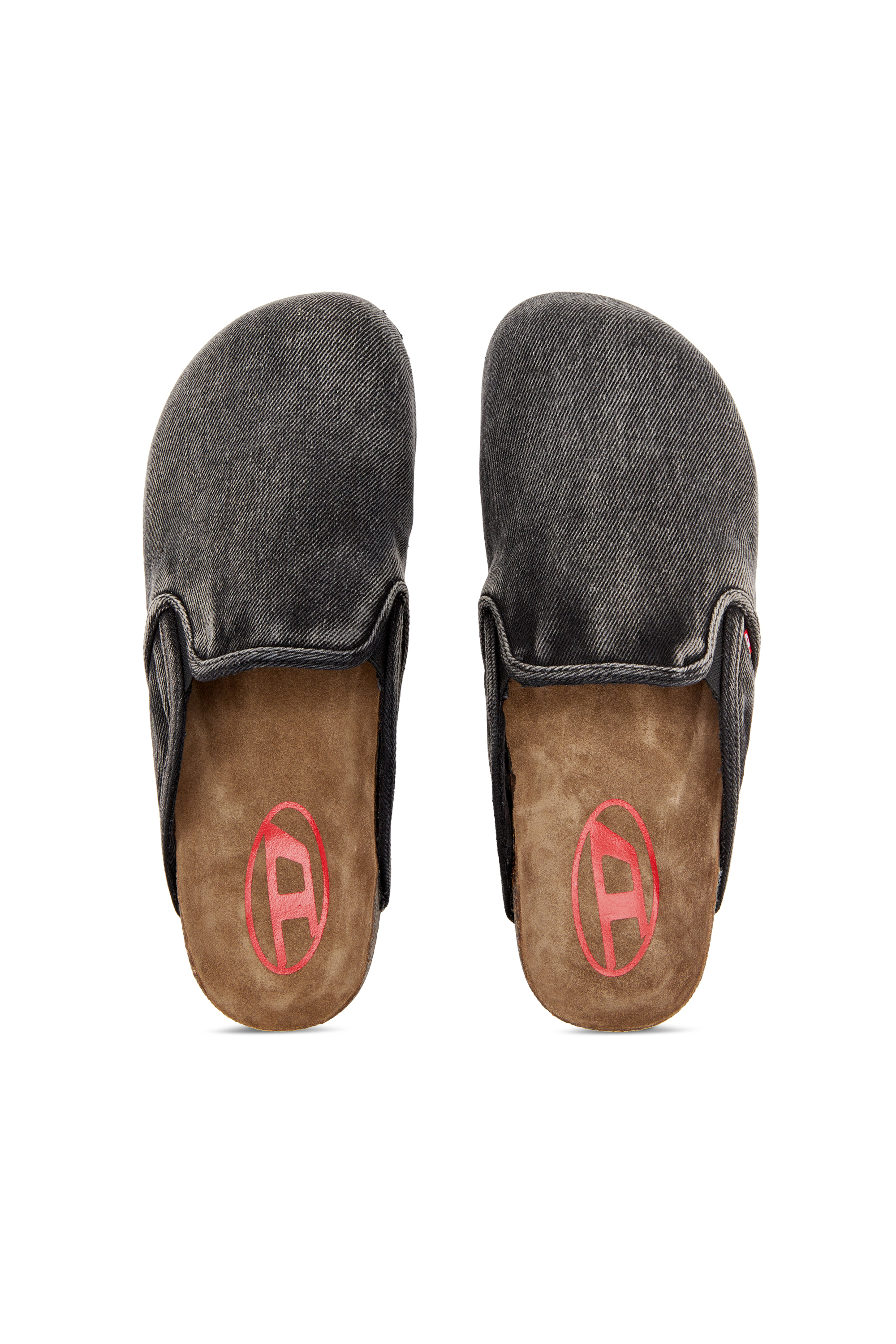 D-WOODSTOCK SLIP-ON, ブラック Diesel - D-WOODSTOCK SLIP-ON, Male's デニムスリッポンミュール in ブラック - 5
