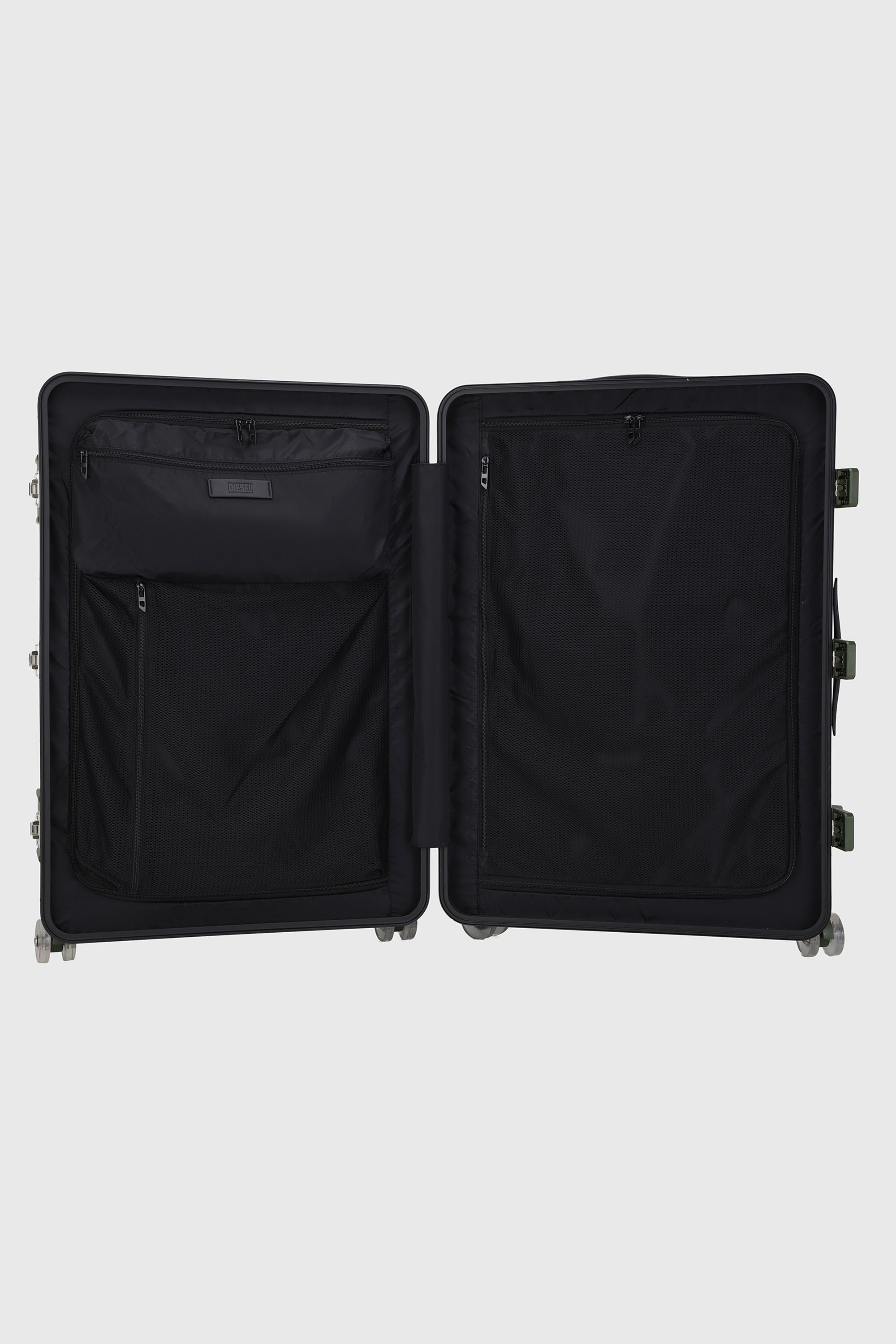 Diesel - DIESEL PC STRONG IMAGE TROLLEY- DSL003, Unisex's Rugged suitcase size L in ミリタリーグリーン - 4